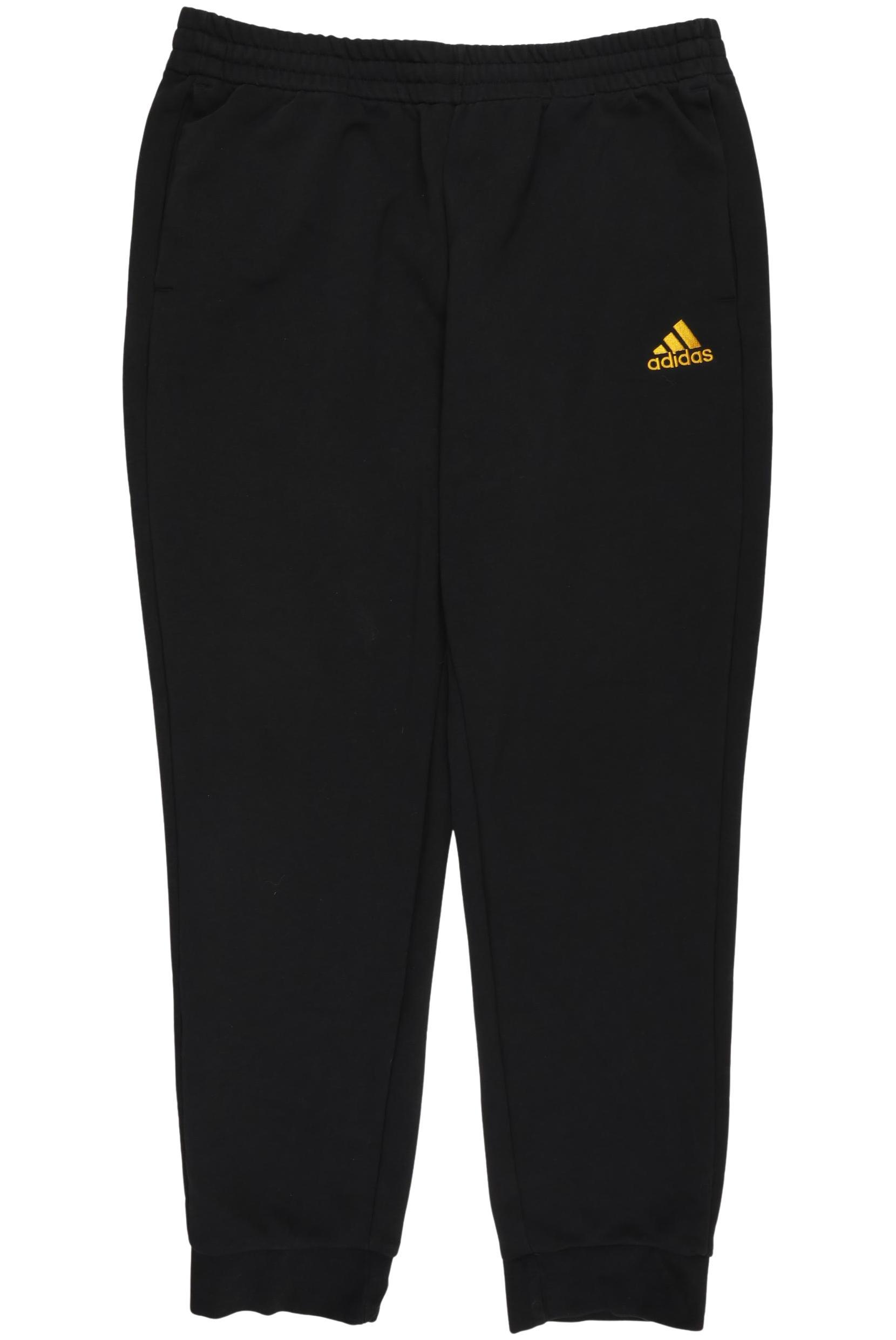 

adidas Herren Stoffhose, schwarz, Gr. 0