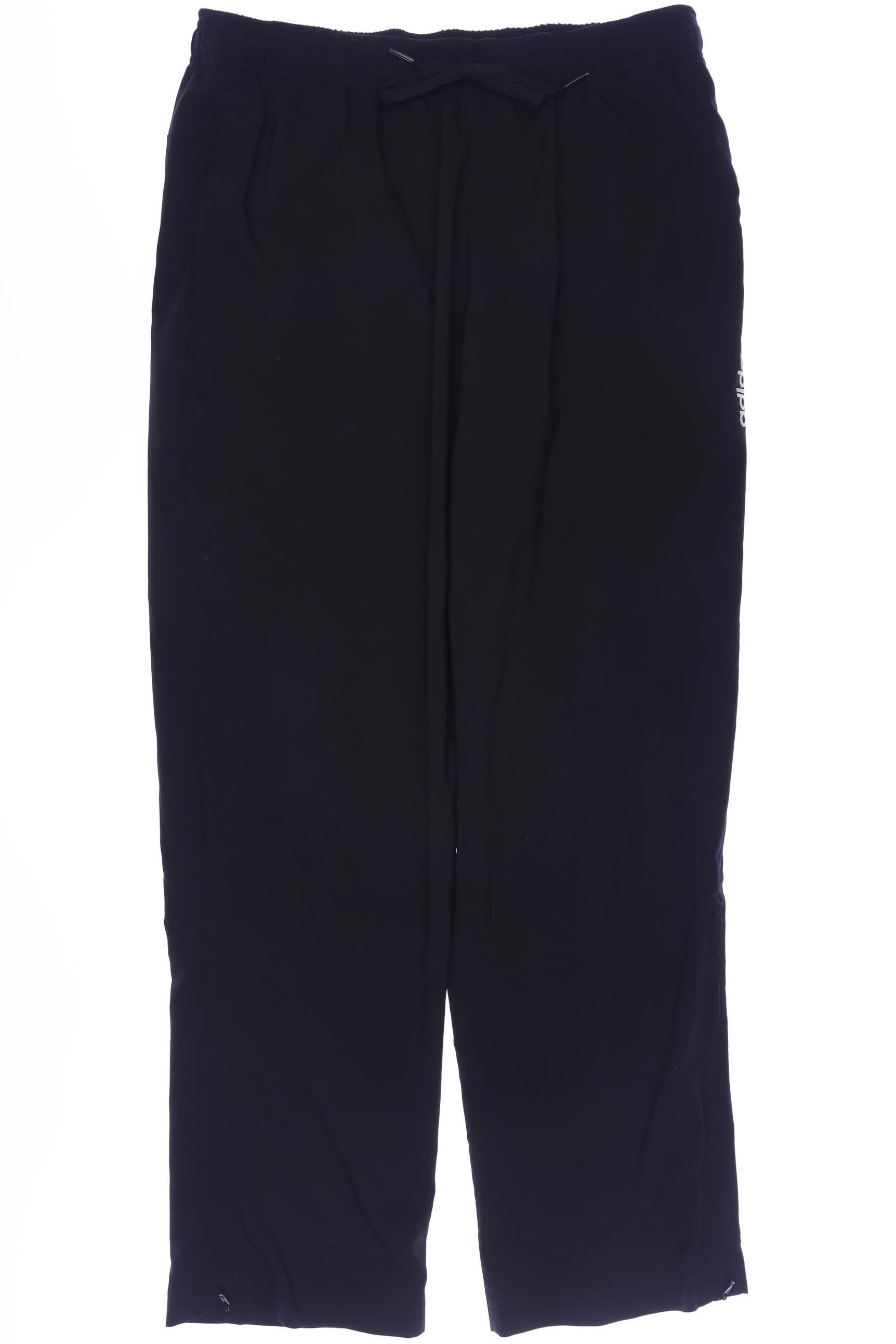 

adidas Herren Stoffhose, schwarz, Gr. 0