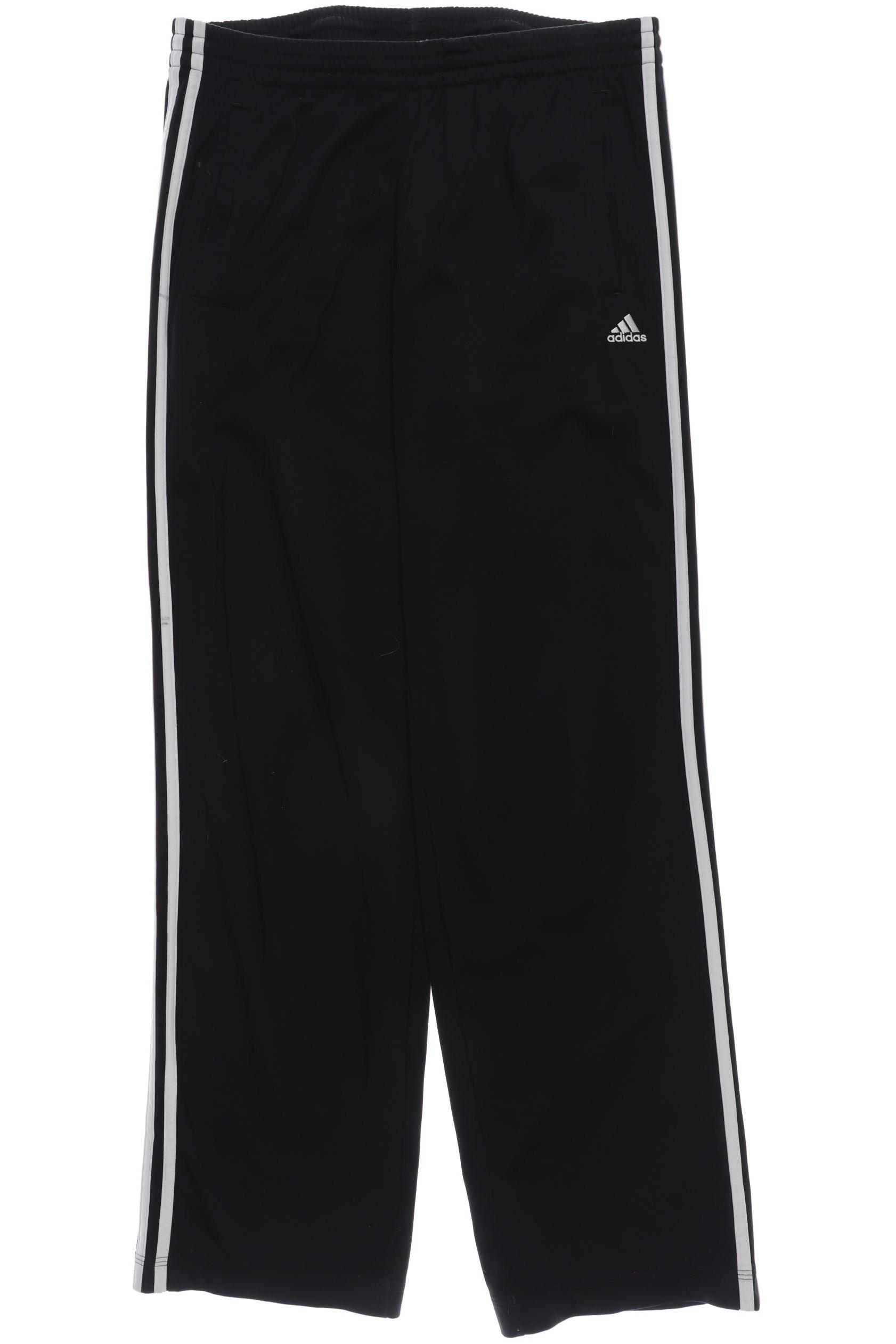 

adidas Herren Stoffhose, schwarz, Gr. 0