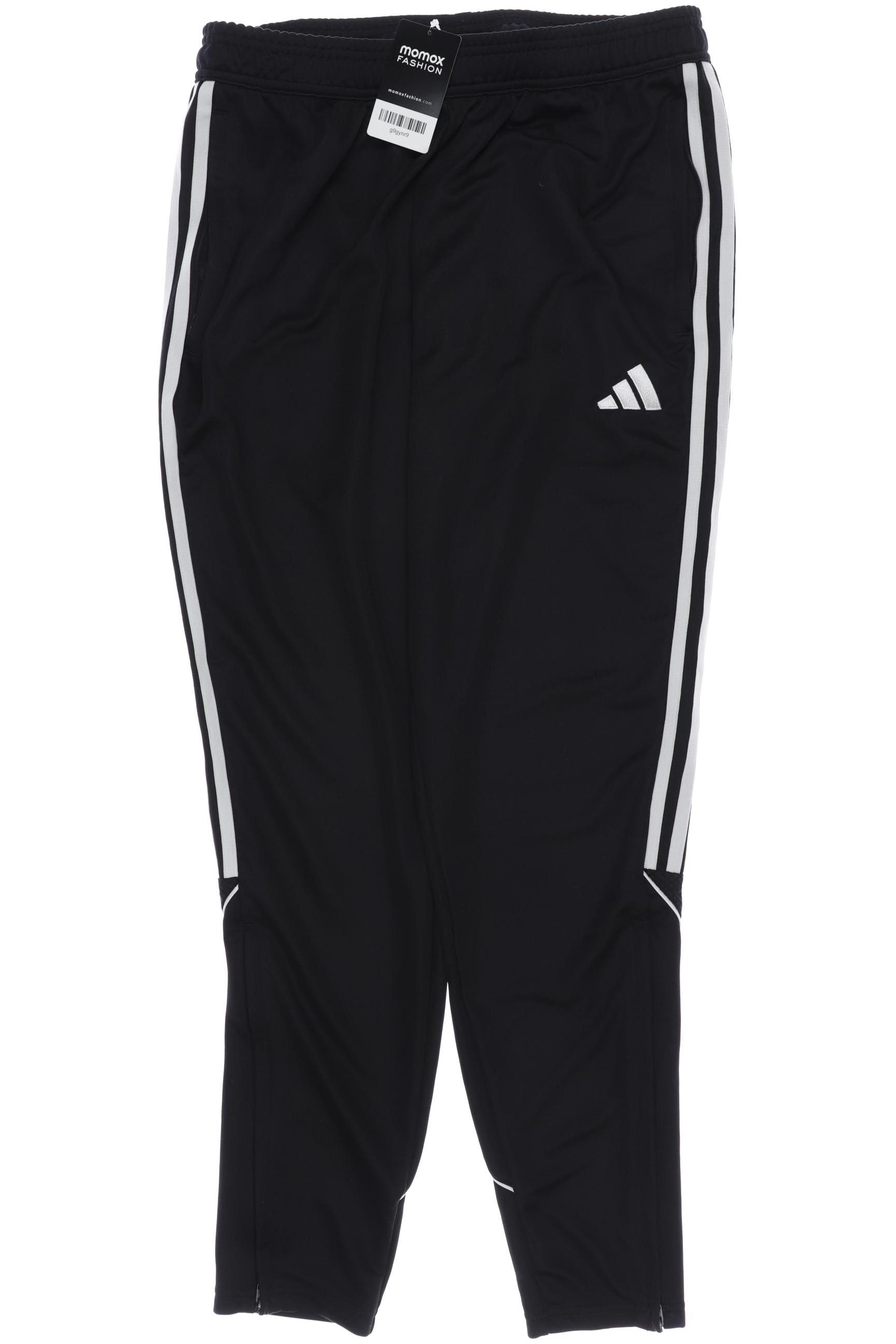 

adidas Herren Stoffhose, schwarz, Gr. 0