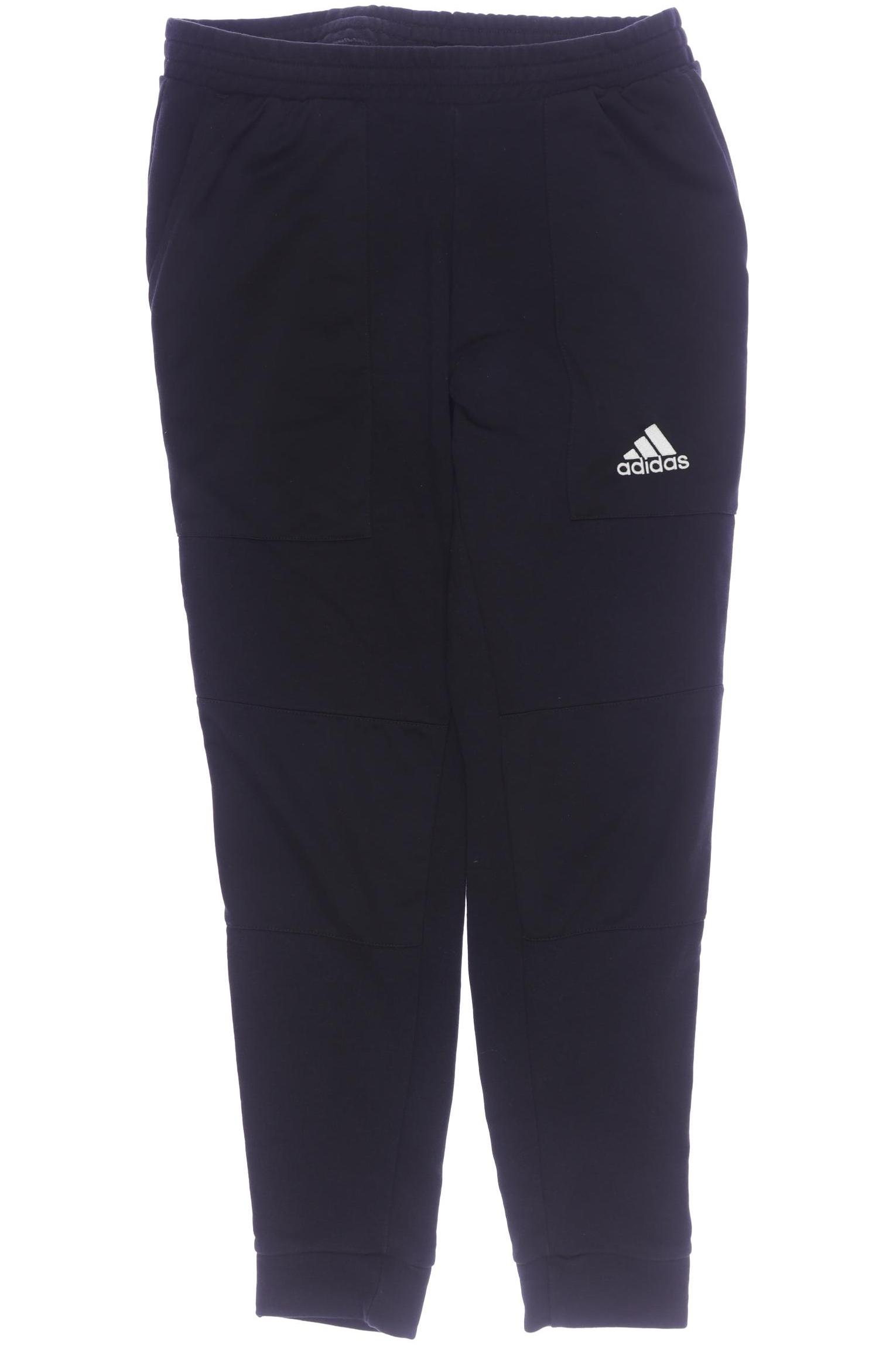 

adidas Herren Stoffhose, schwarz, Gr. 0