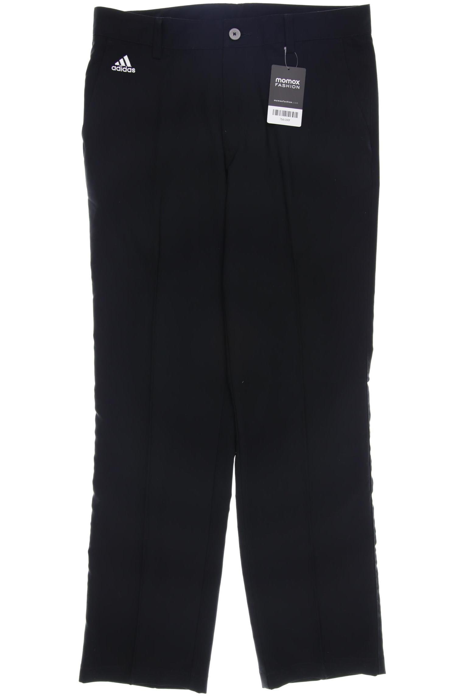 

adidas Herren Stoffhose, schwarz, Gr. 30