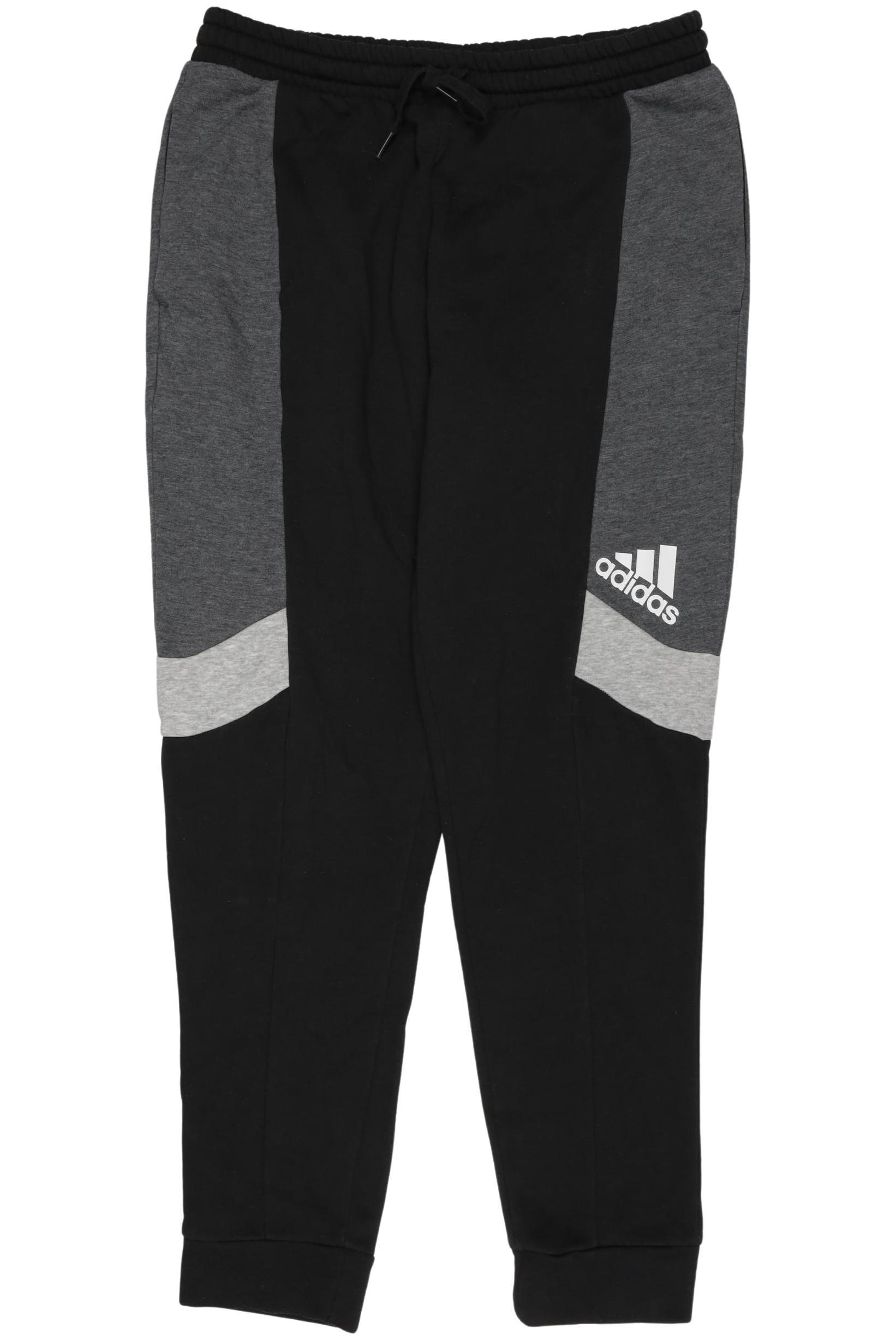 

adidas Herren Stoffhose, schwarz, Gr. 0