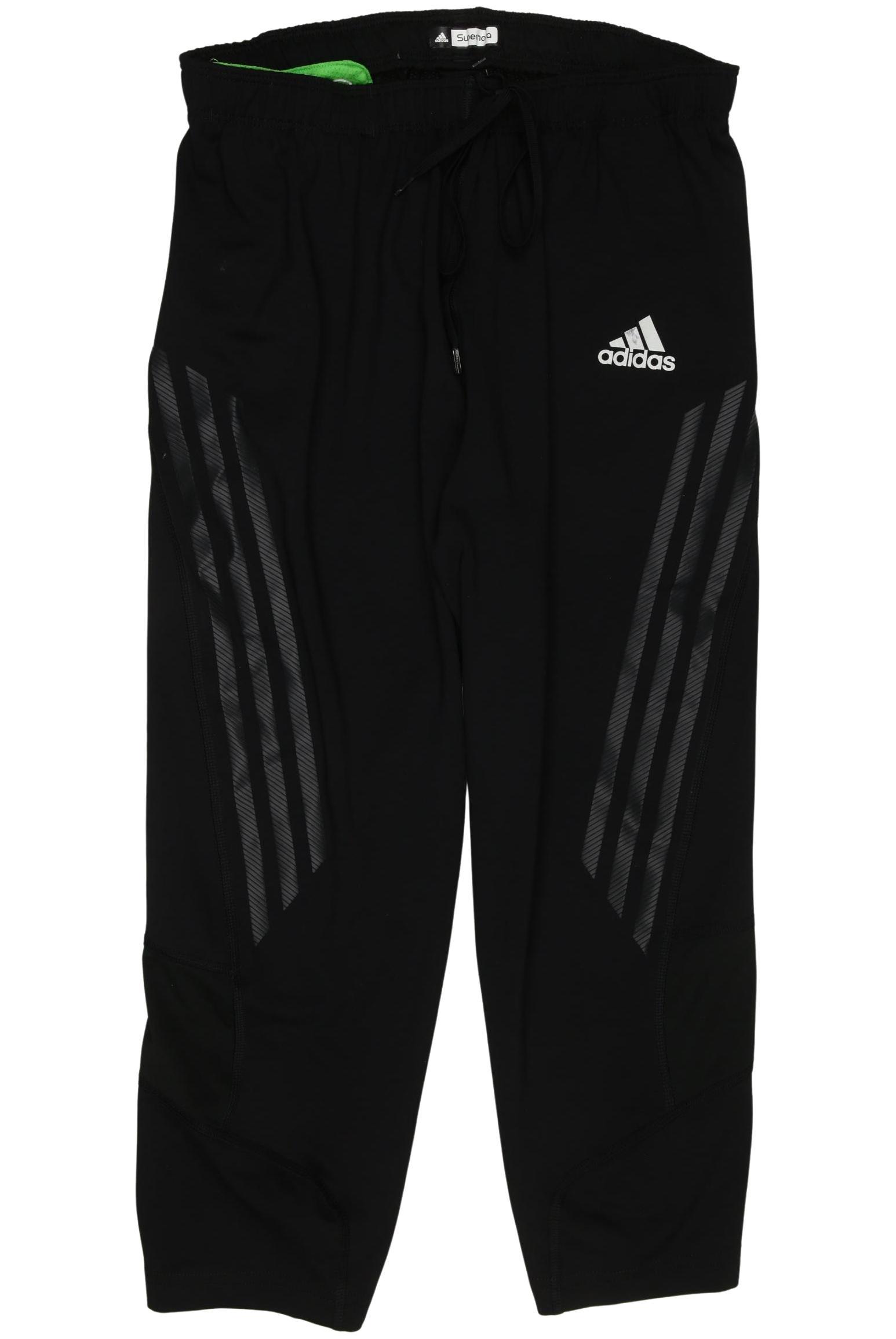 

adidas Herren Stoffhose, schwarz, Gr. 0