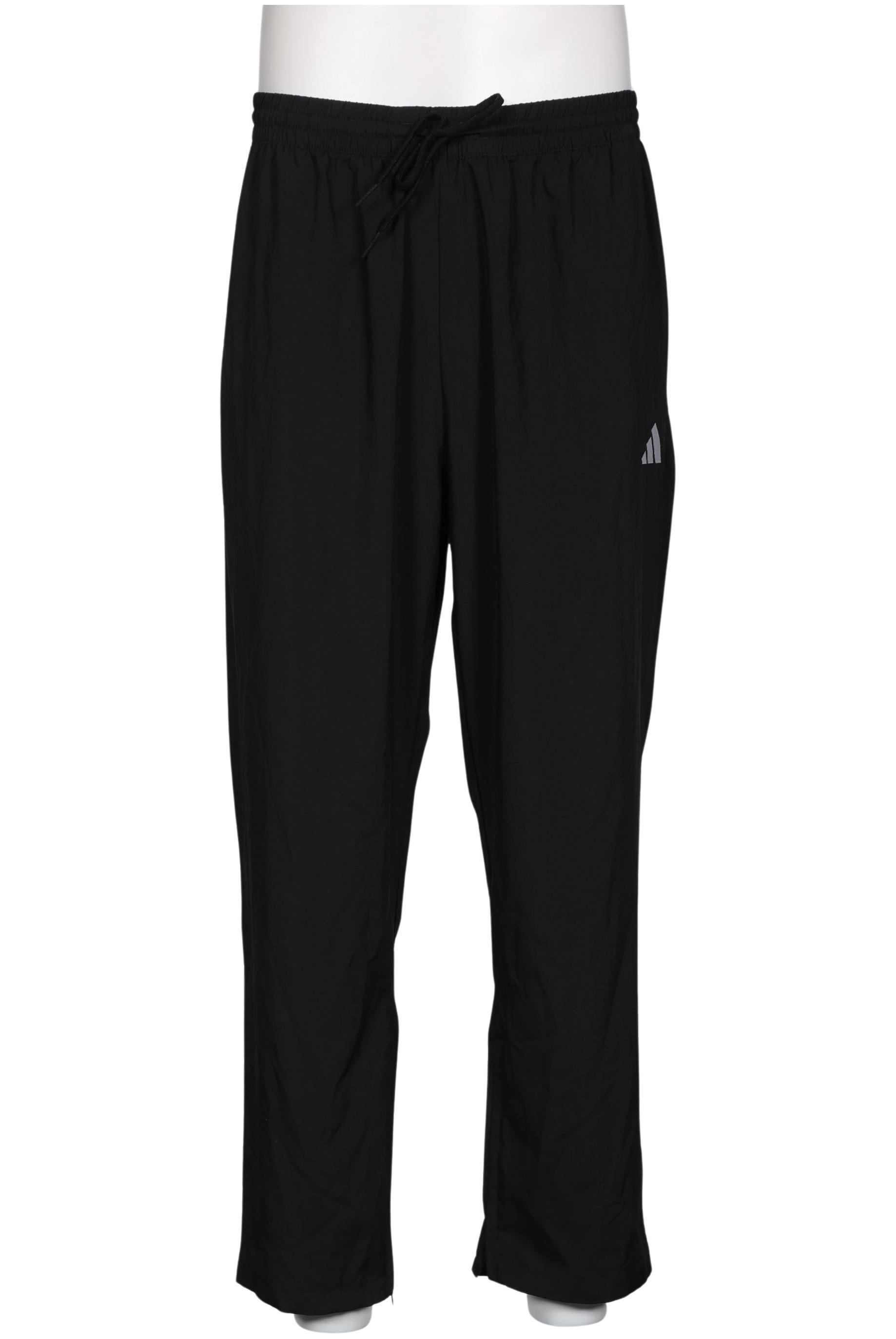 

adidas Herren Stoffhose, schwarz, Gr. 0