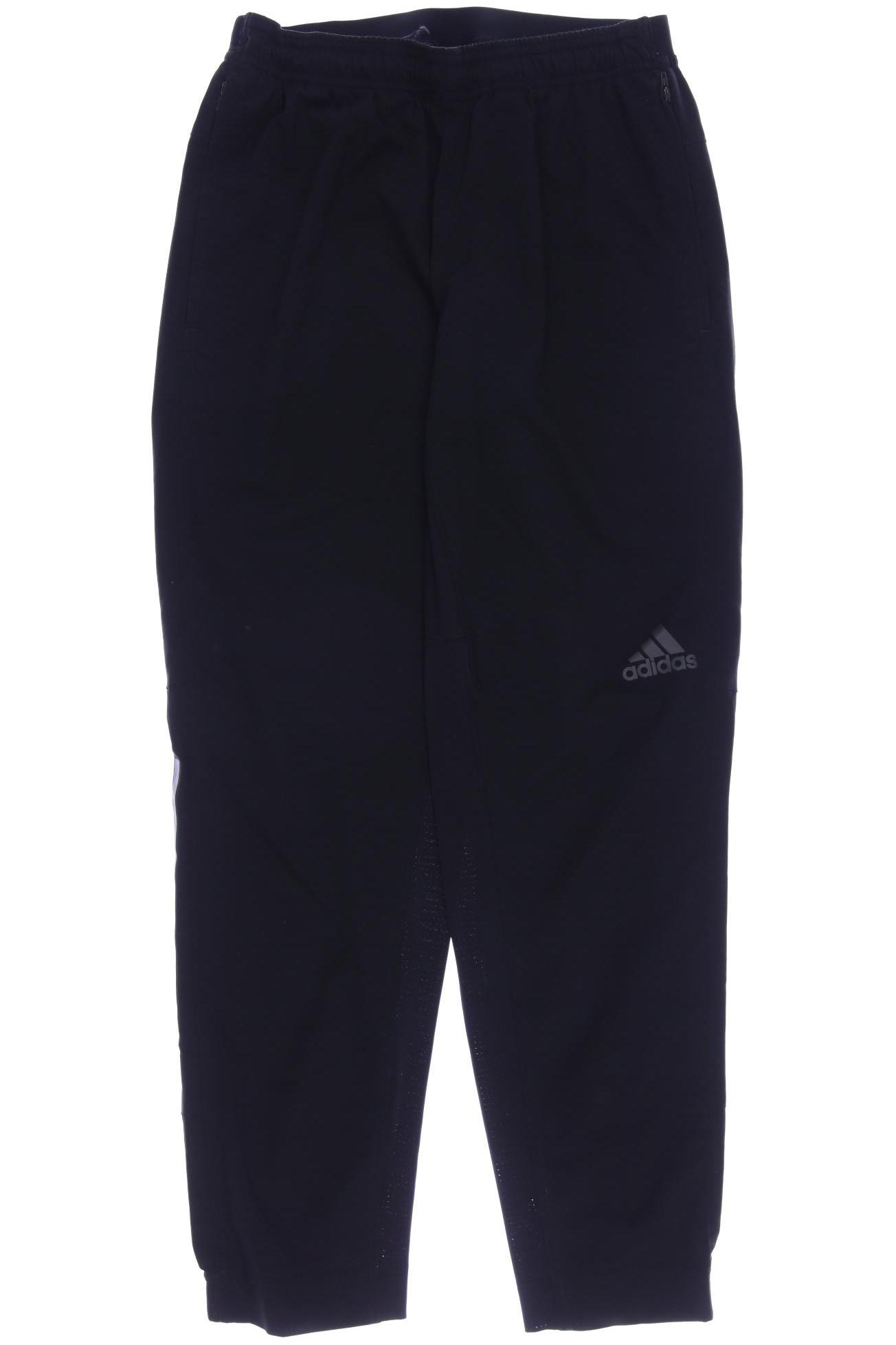 

adidas Herren Stoffhose, schwarz, Gr. 0