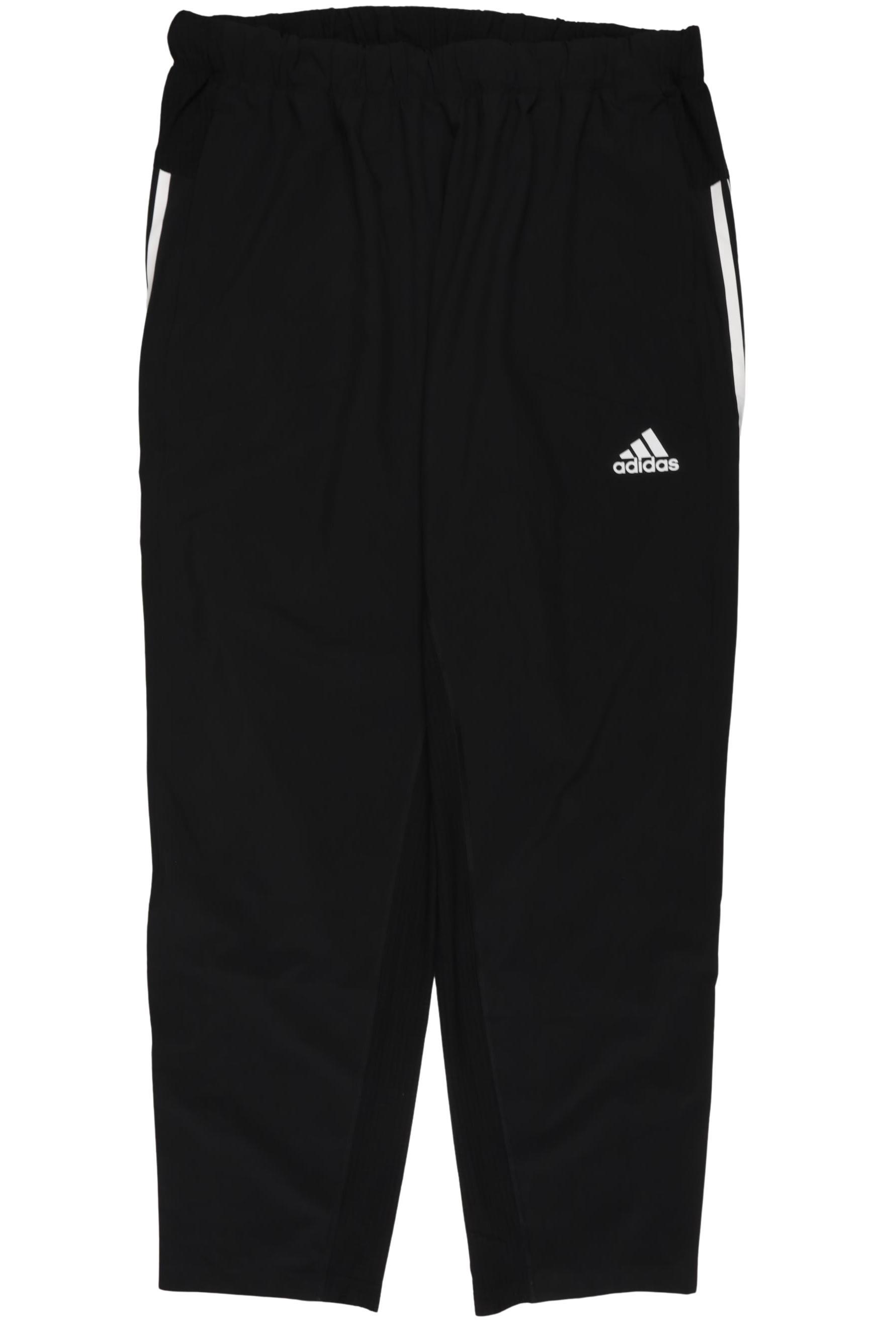 

adidas Herren Stoffhose, schwarz, Gr. 0
