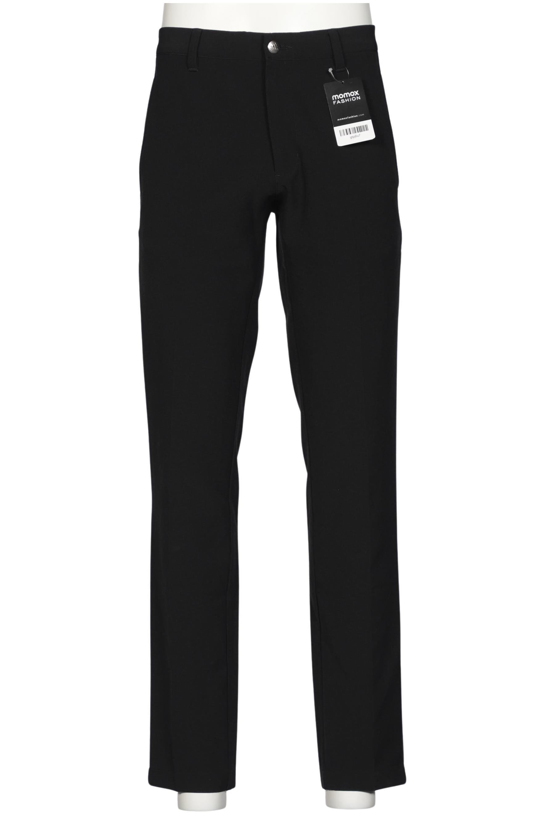 

adidas Herren Stoffhose, schwarz, Gr. 30