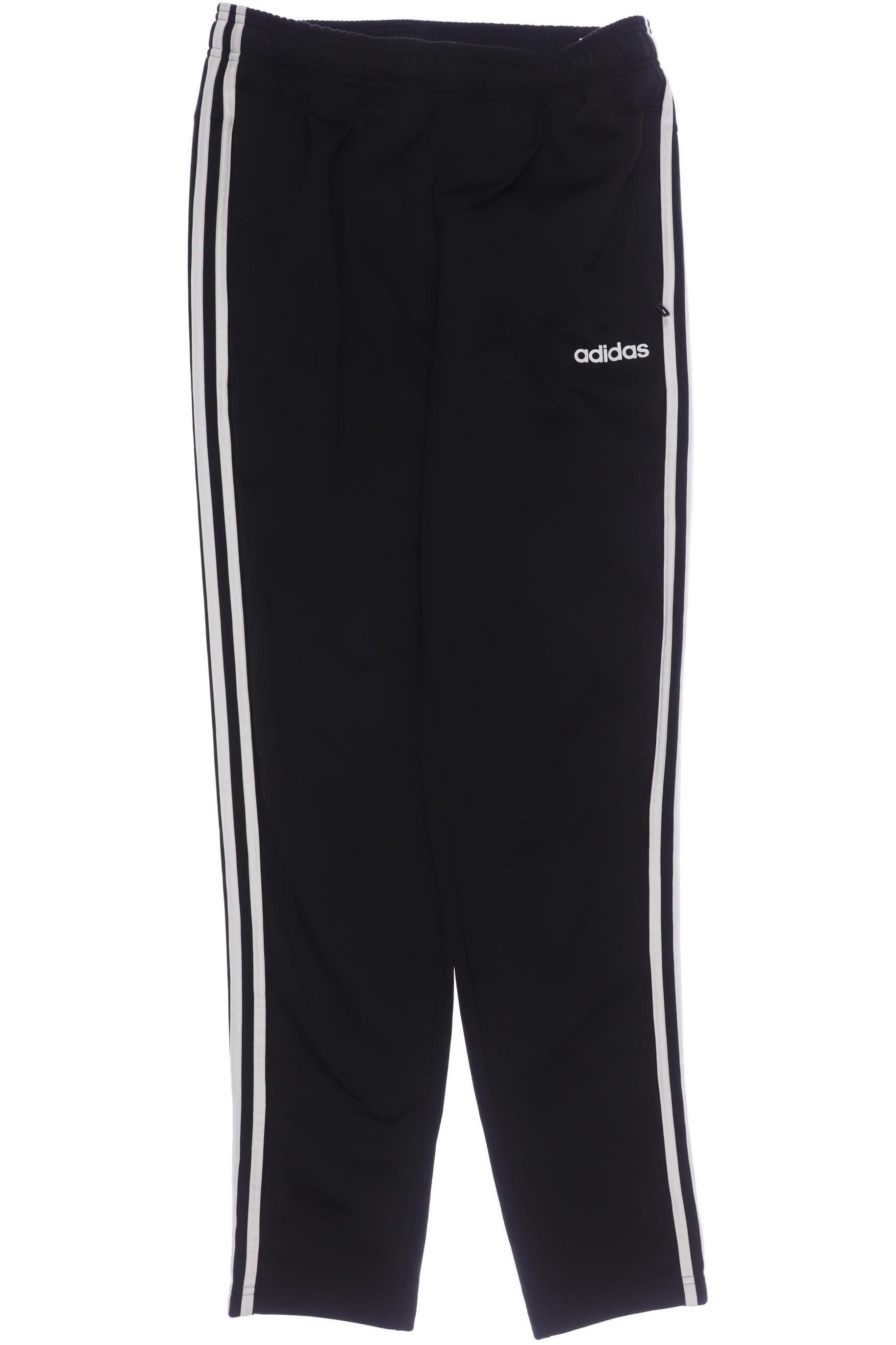 

adidas Herren Stoffhose, schwarz, Gr. 0