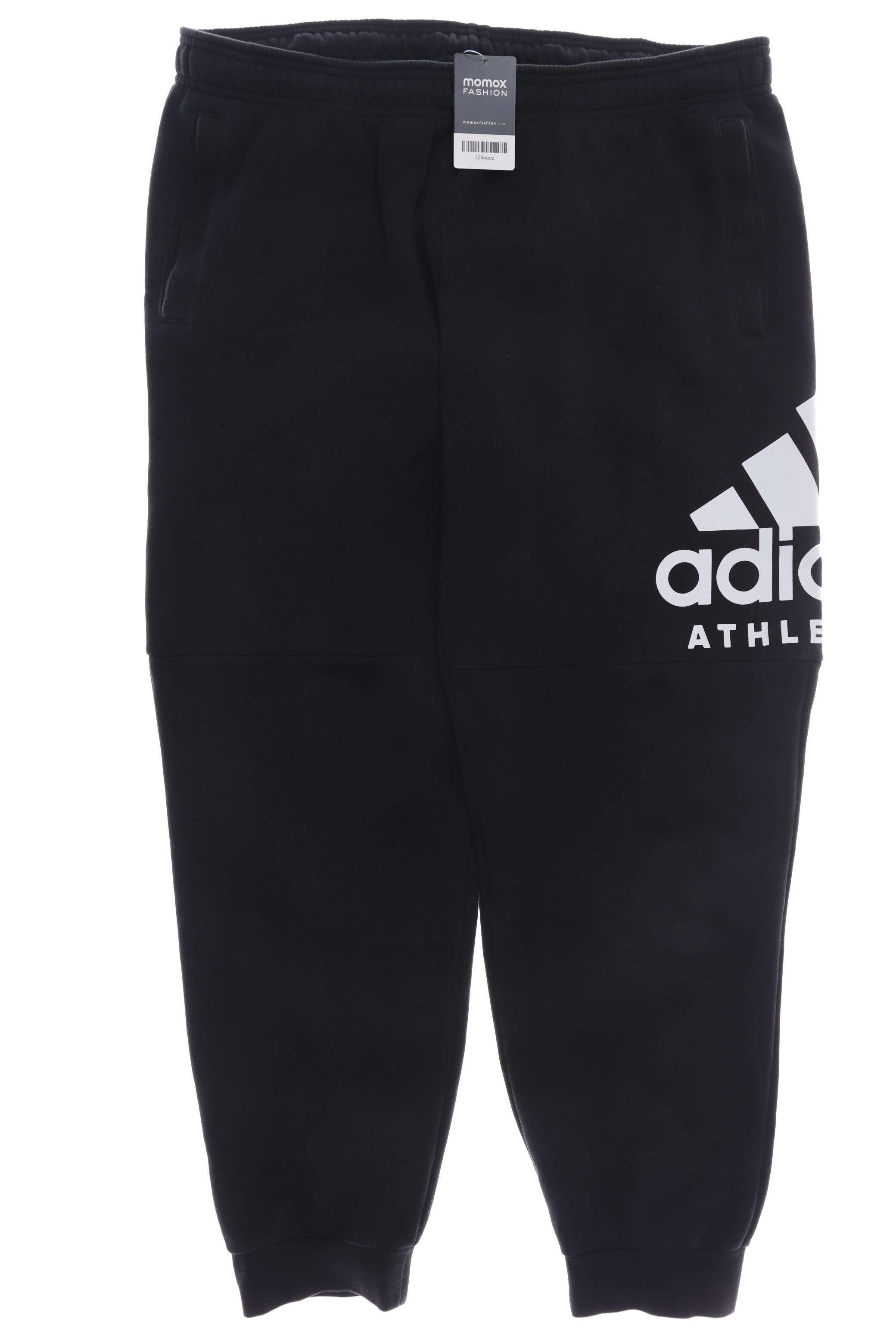 

adidas Herren Stoffhose, schwarz, Gr. 0