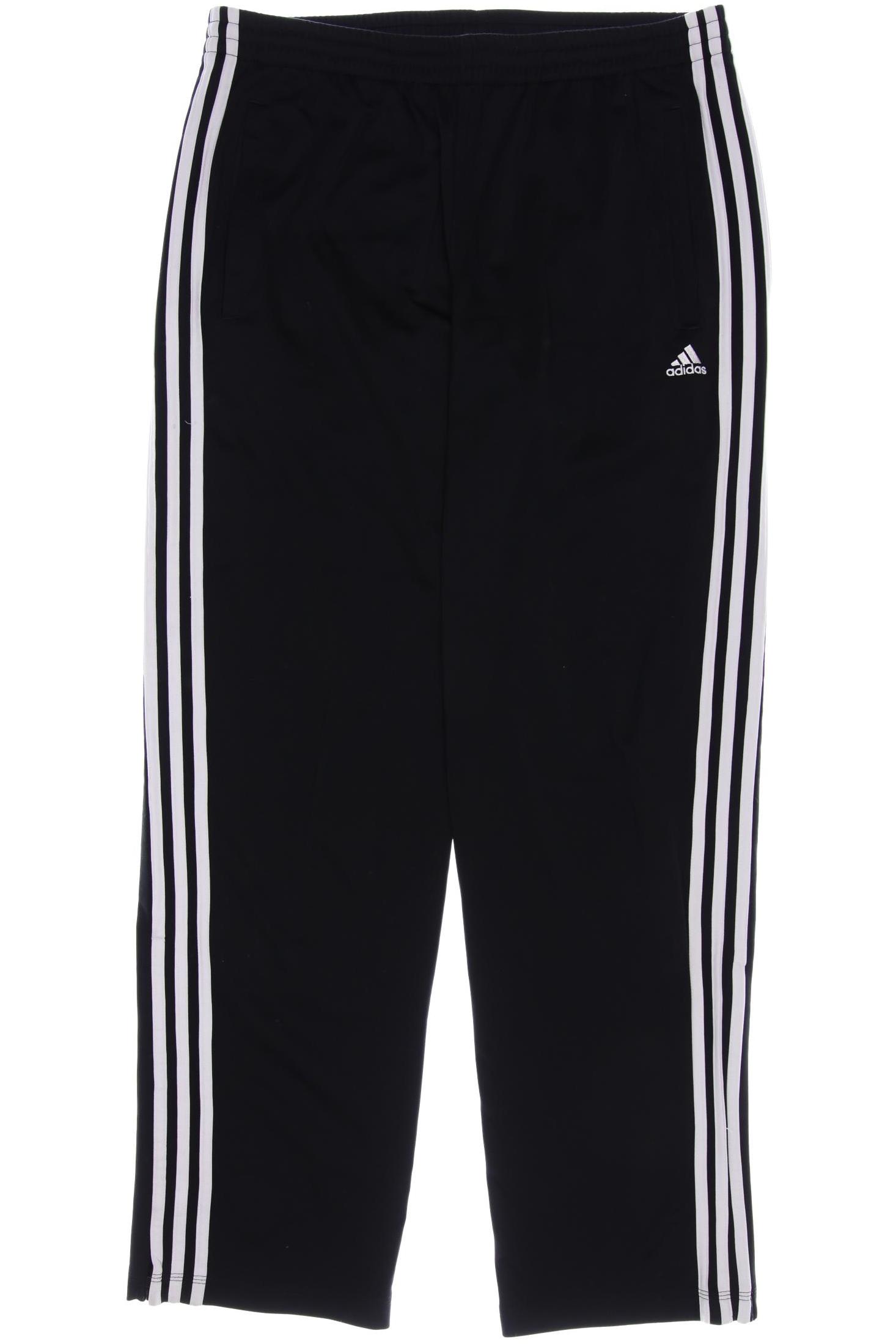

adidas Herren Stoffhose, schwarz, Gr. 0