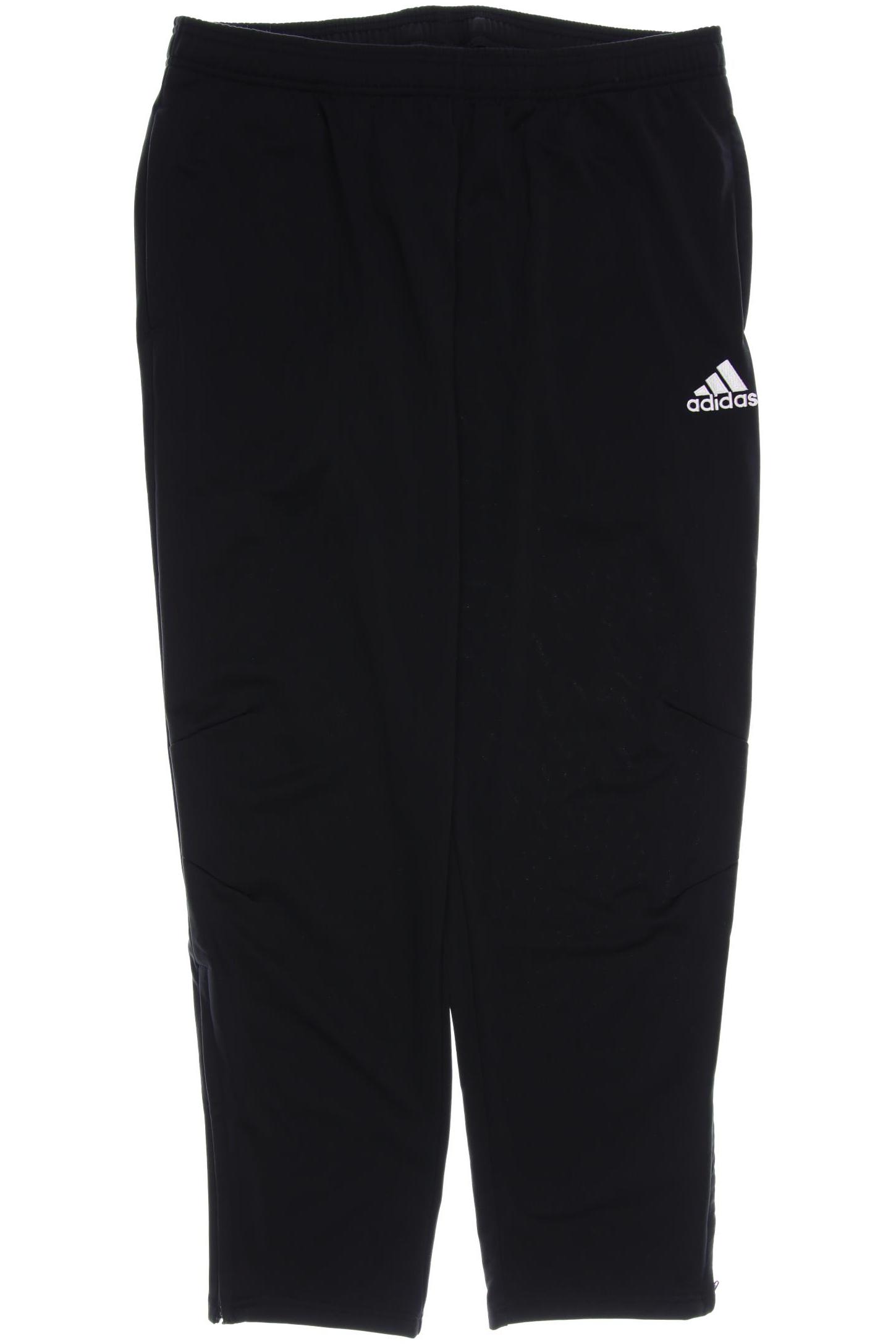 

adidas Herren Stoffhose, schwarz, Gr. 0