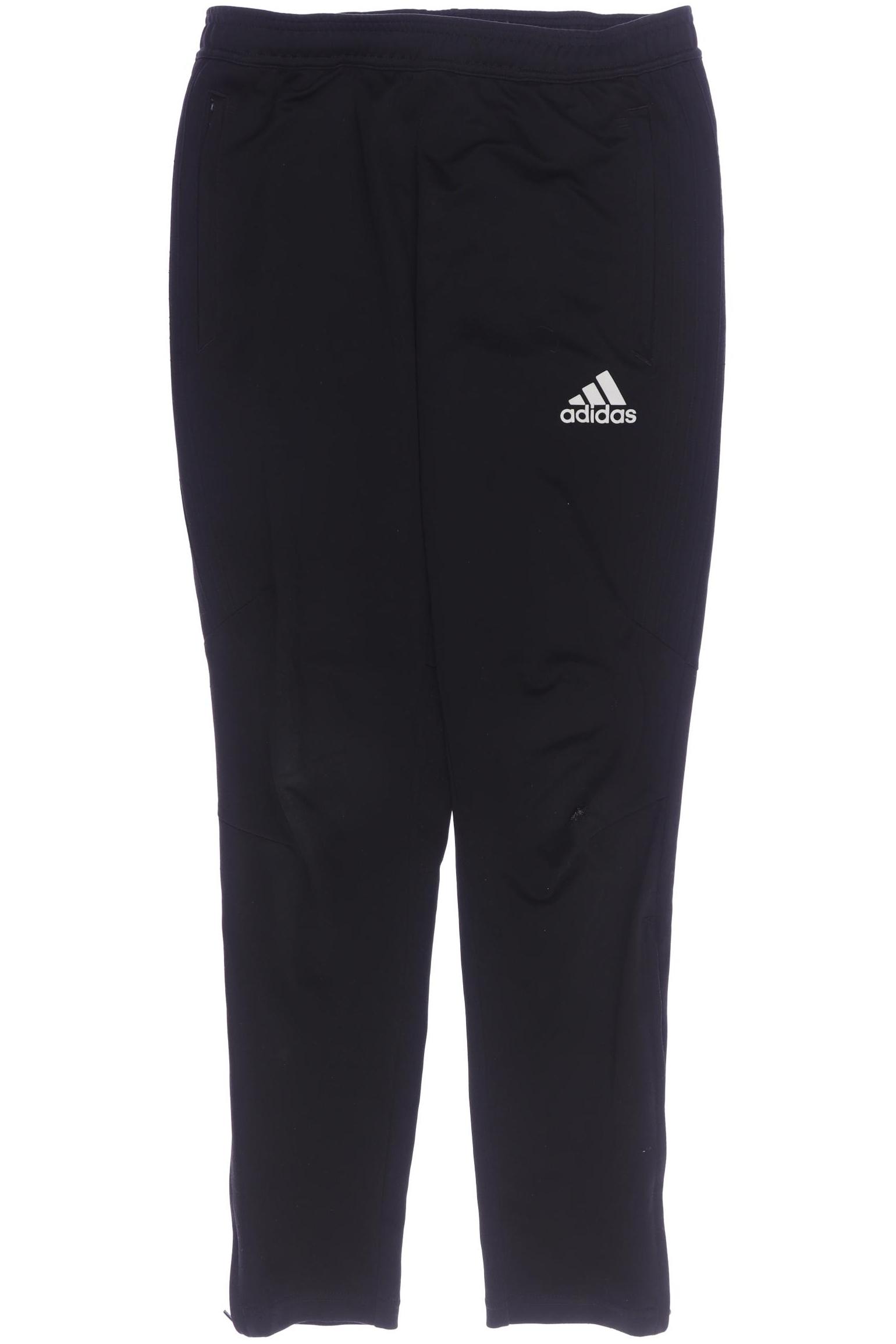 

adidas Herren Stoffhose, schwarz, Gr. 0