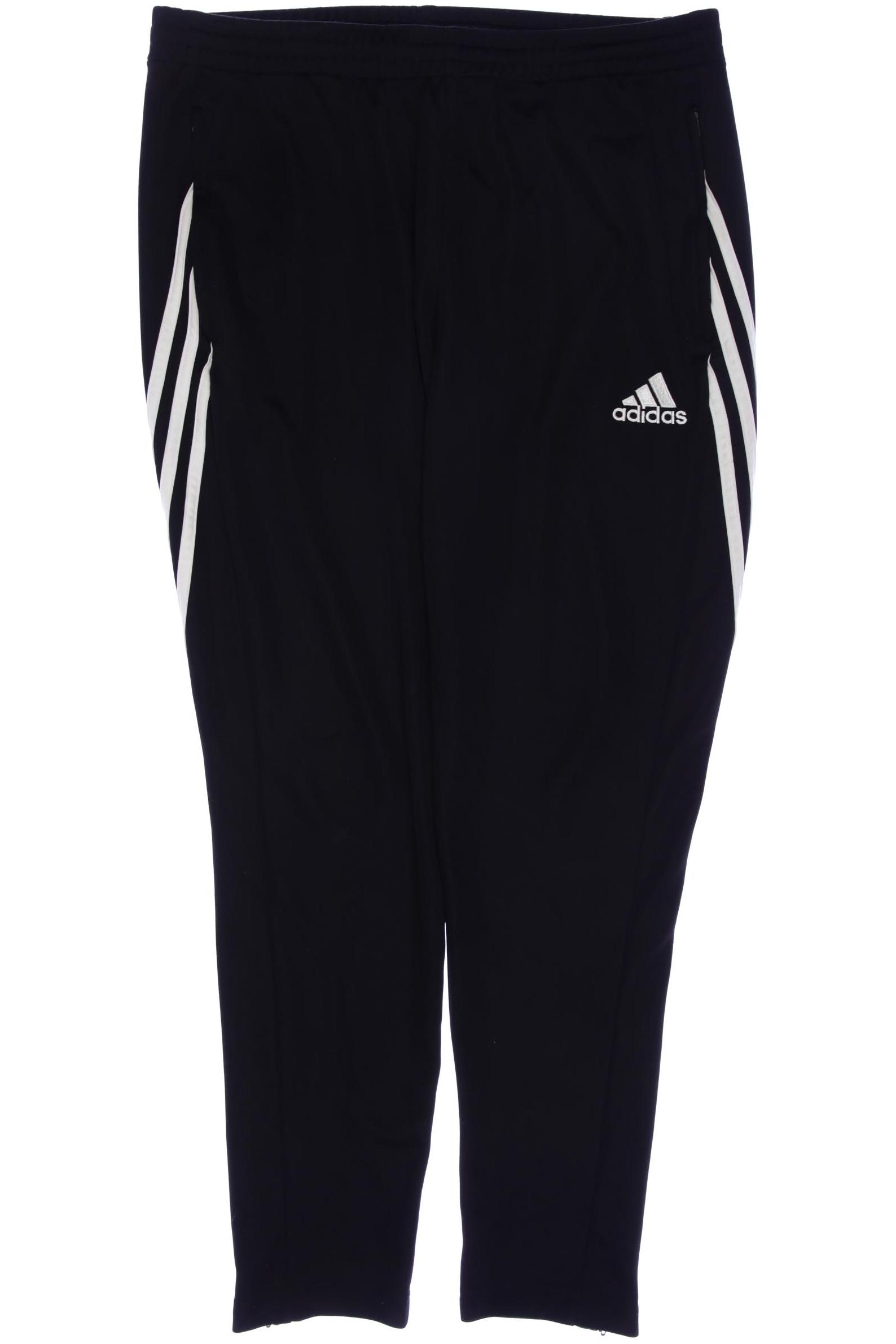 

adidas Herren Stoffhose, schwarz, Gr. 0