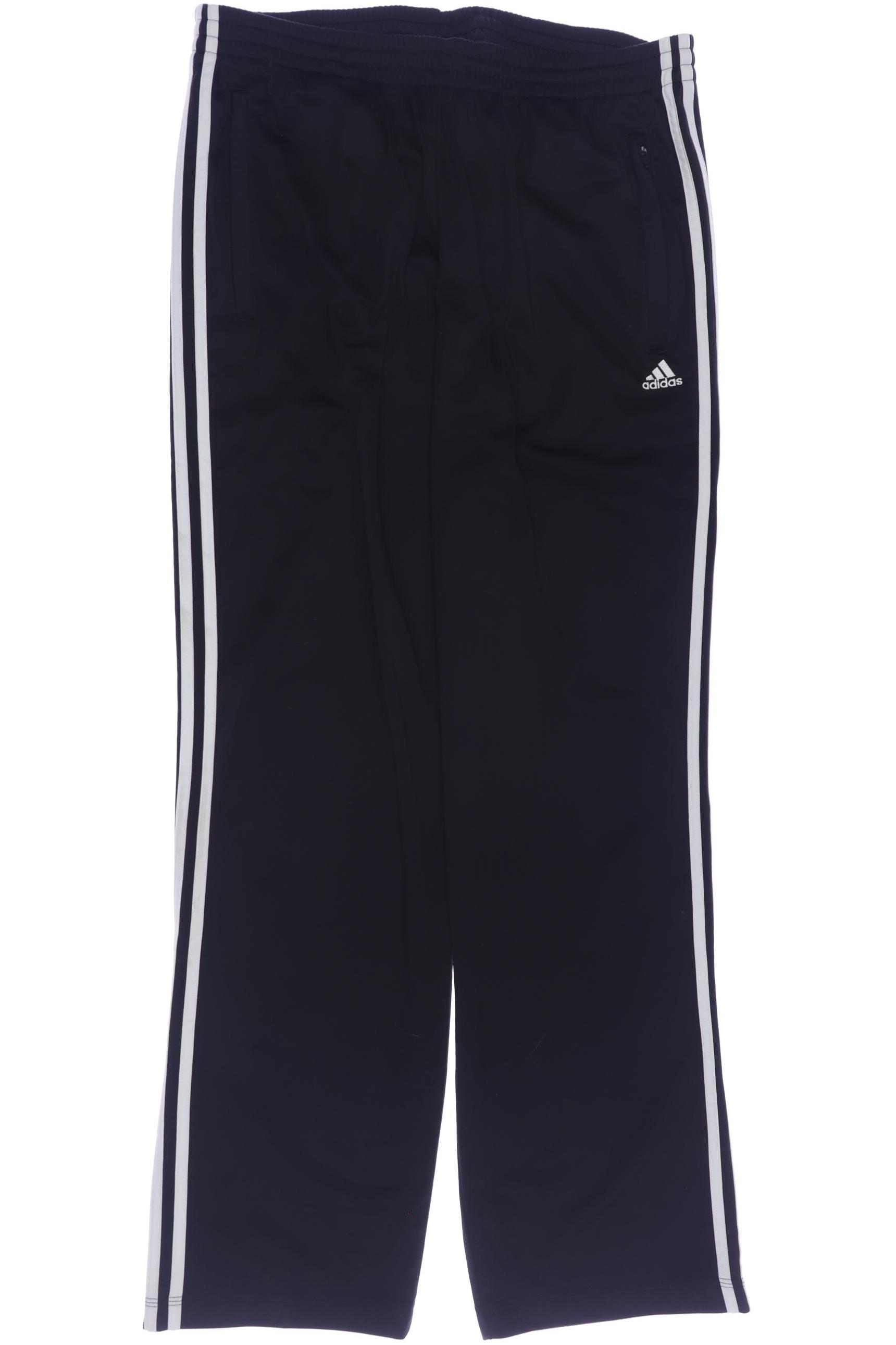 

adidas Herren Stoffhose, schwarz, Gr. 0