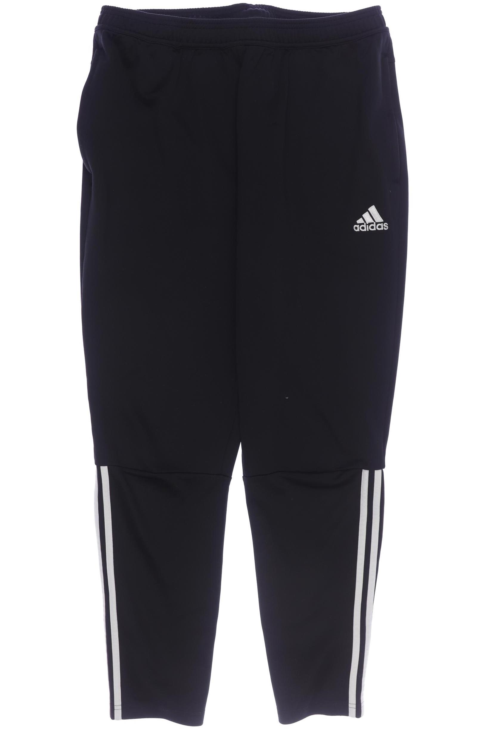 

adidas Herren Stoffhose, schwarz, Gr. 0