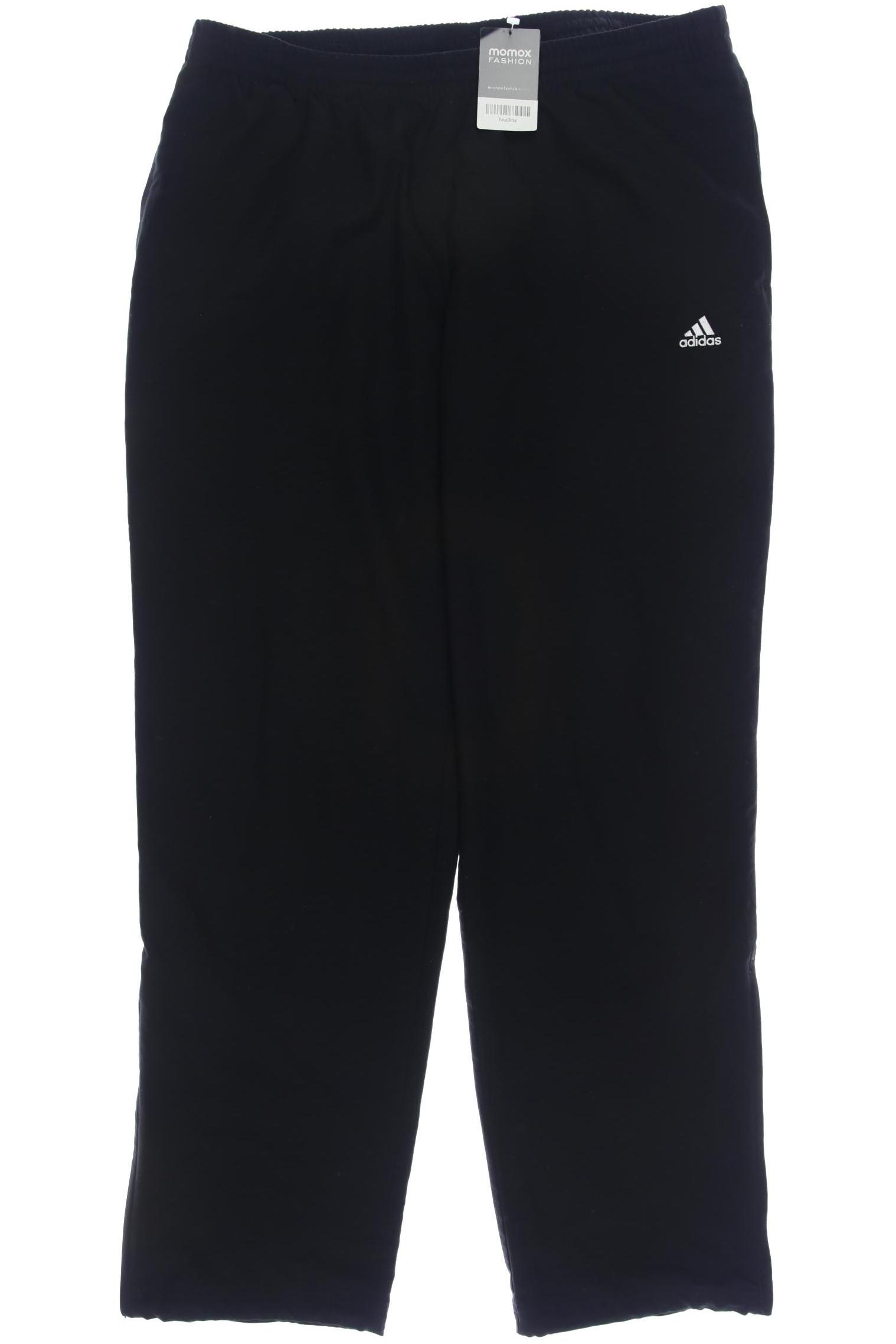 

adidas Herren Stoffhose, schwarz, Gr. 0
