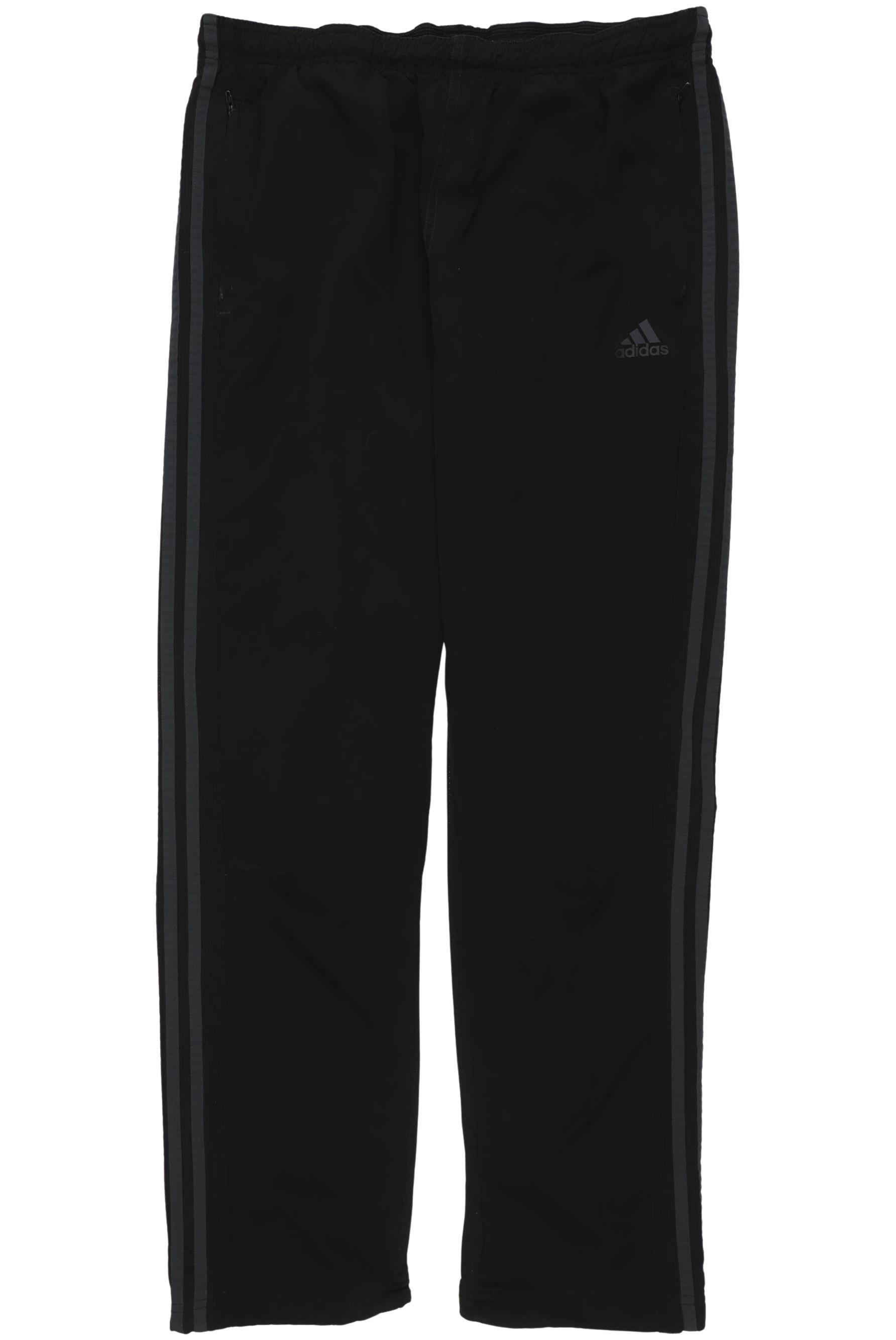 

adidas Herren Stoffhose, schwarz, Gr. 0