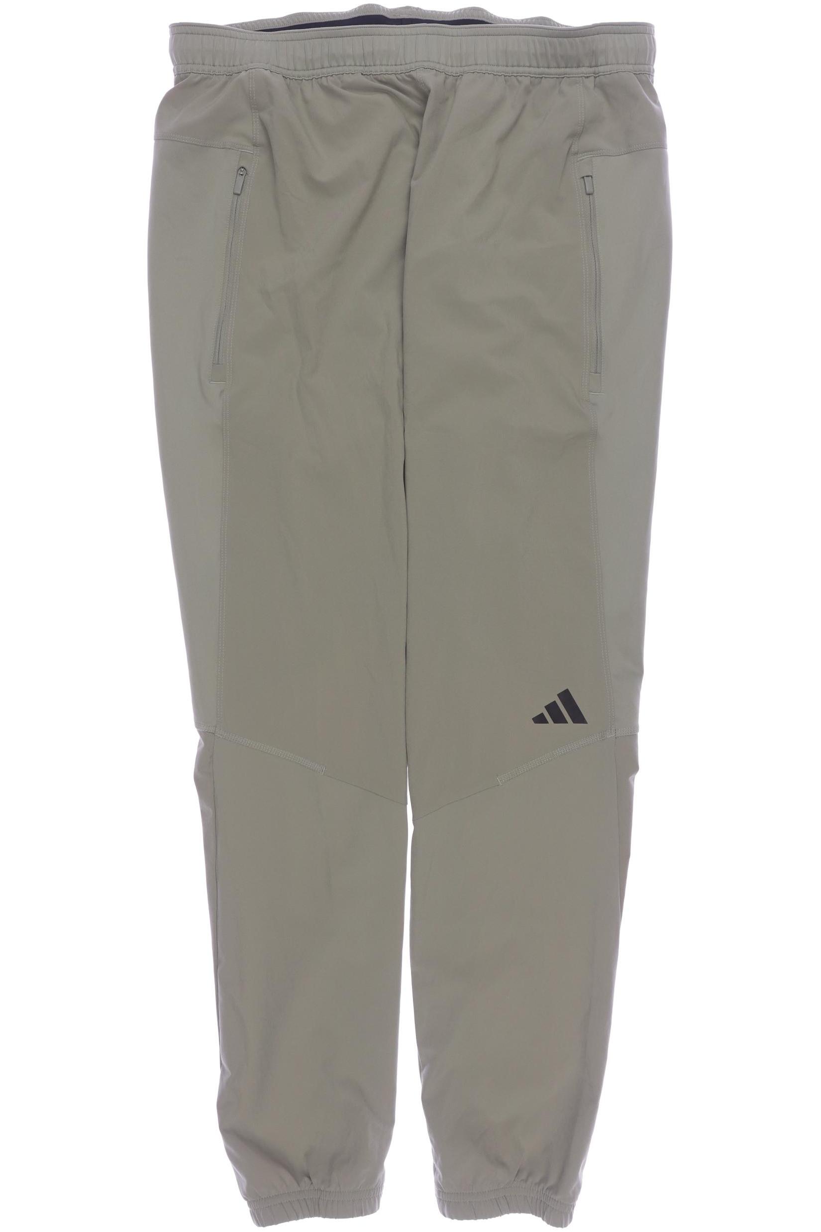 

adidas Herren Stoffhose, grün, Gr. 0