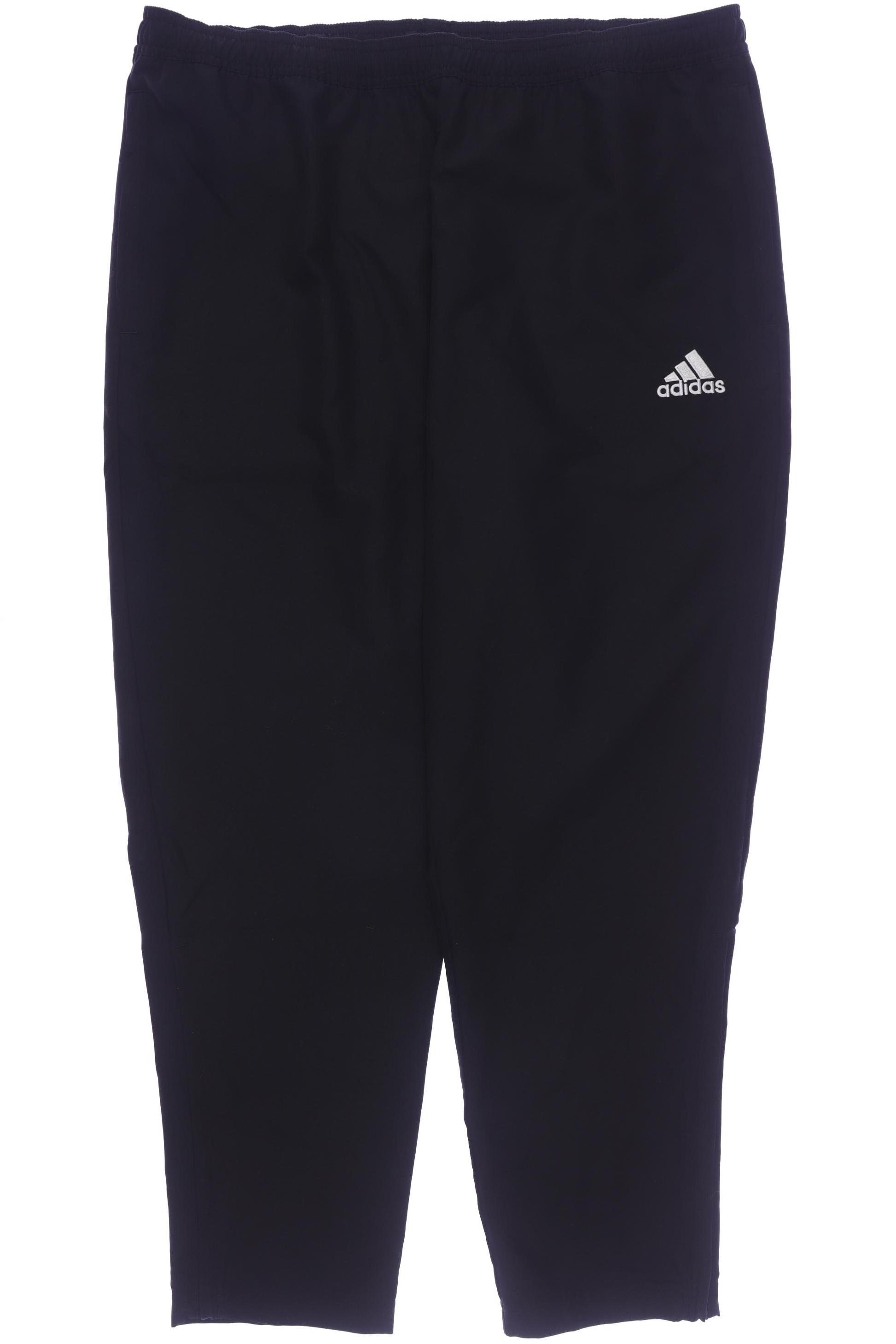 

adidas Herren Stoffhose, schwarz, Gr. 0