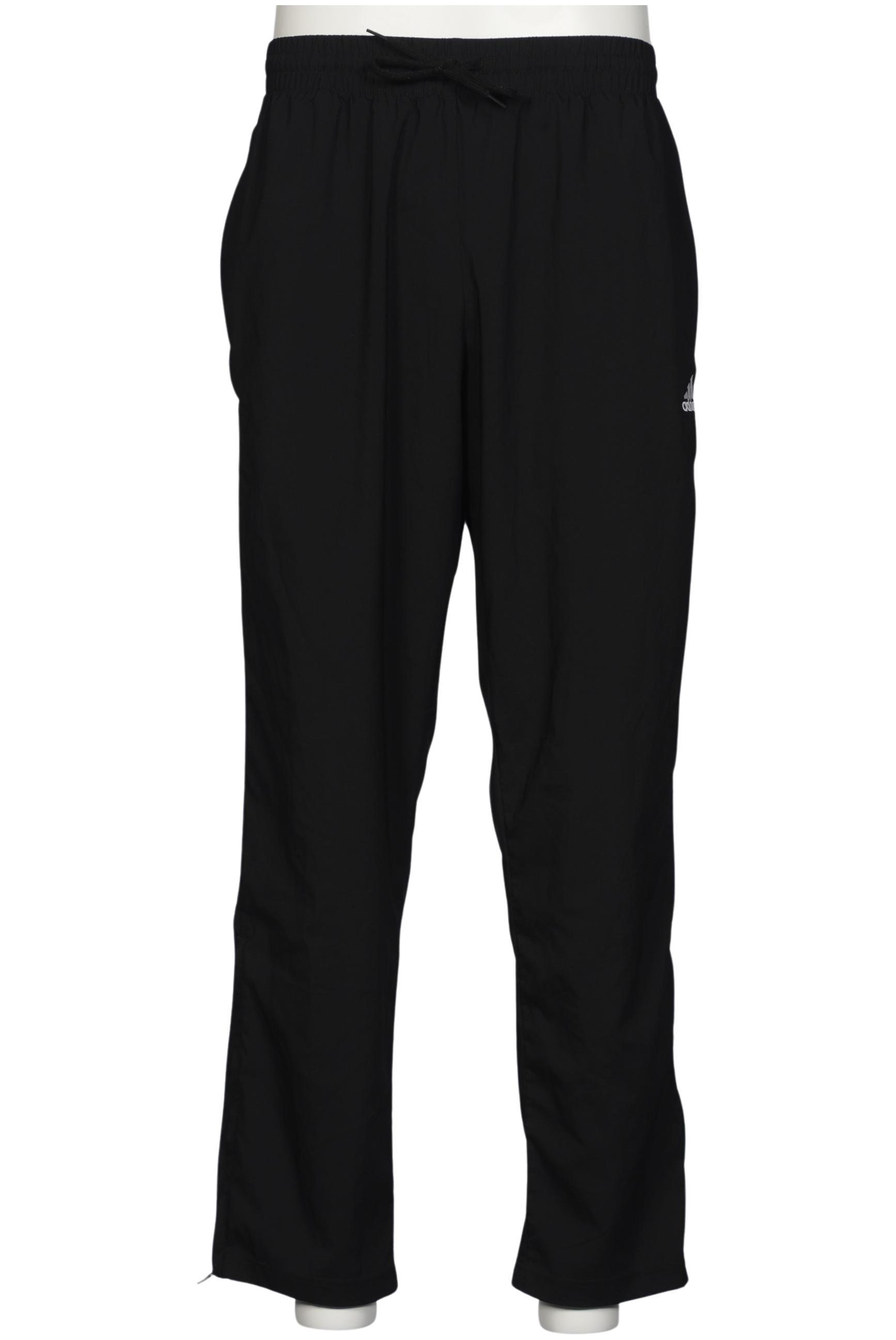 

adidas Herren Stoffhose, schwarz, Gr. 0