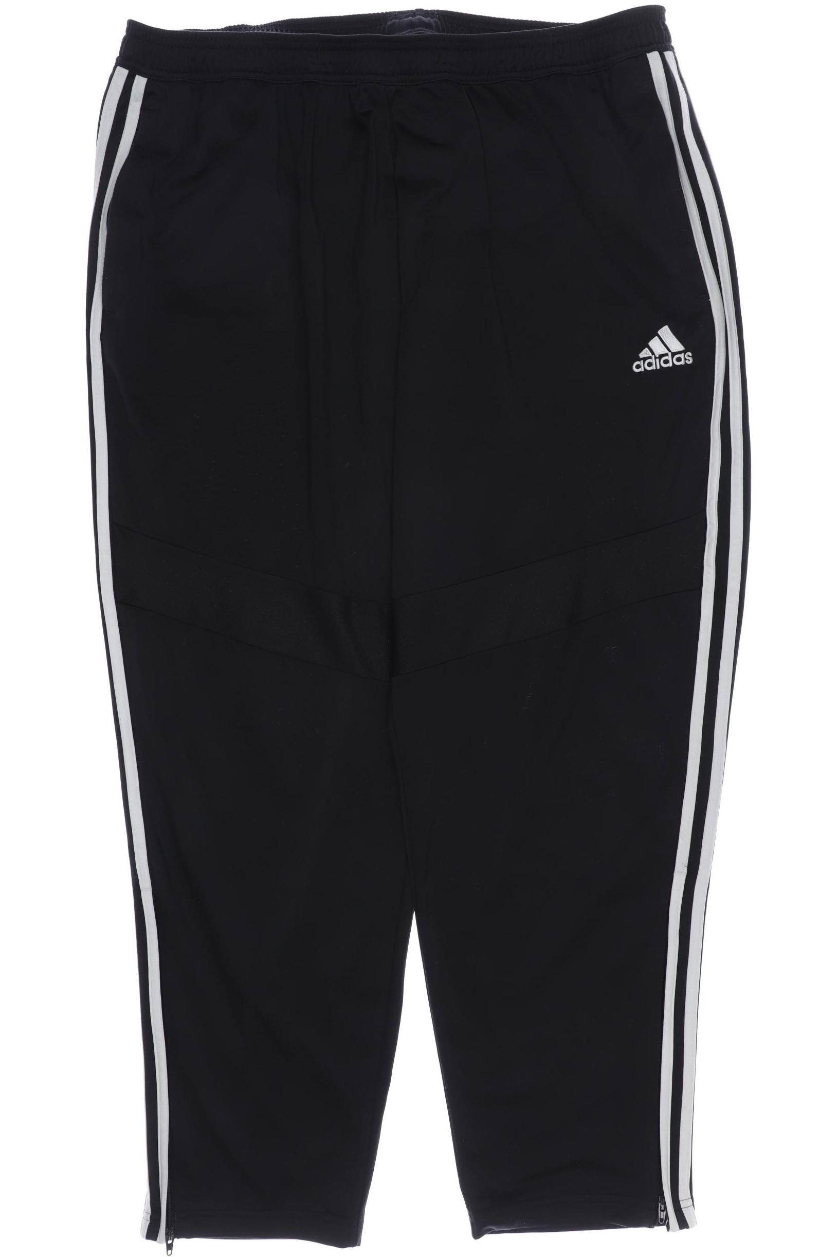 

adidas Herren Stoffhose, schwarz, Gr. 0