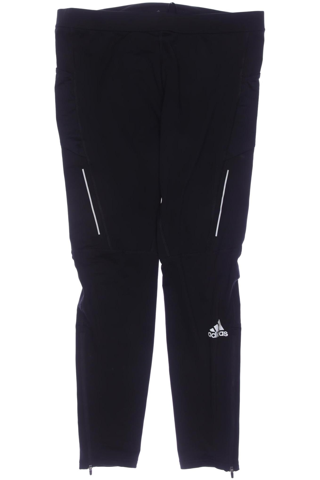 

adidas Herren Stoffhose, schwarz, Gr. 0