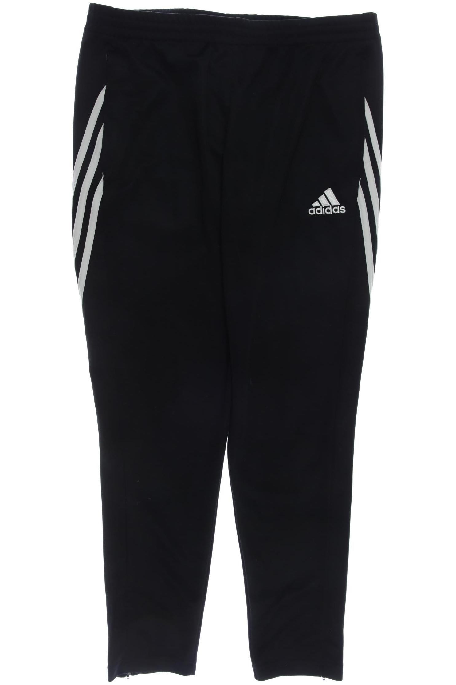 

adidas Herren Stoffhose, schwarz, Gr. 0