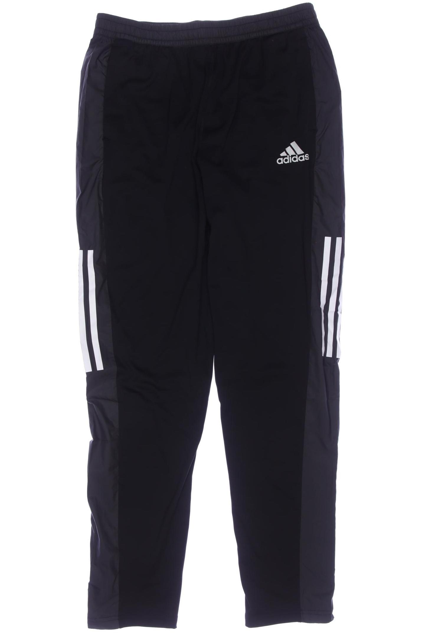 

adidas Herren Stoffhose, schwarz, Gr. 0