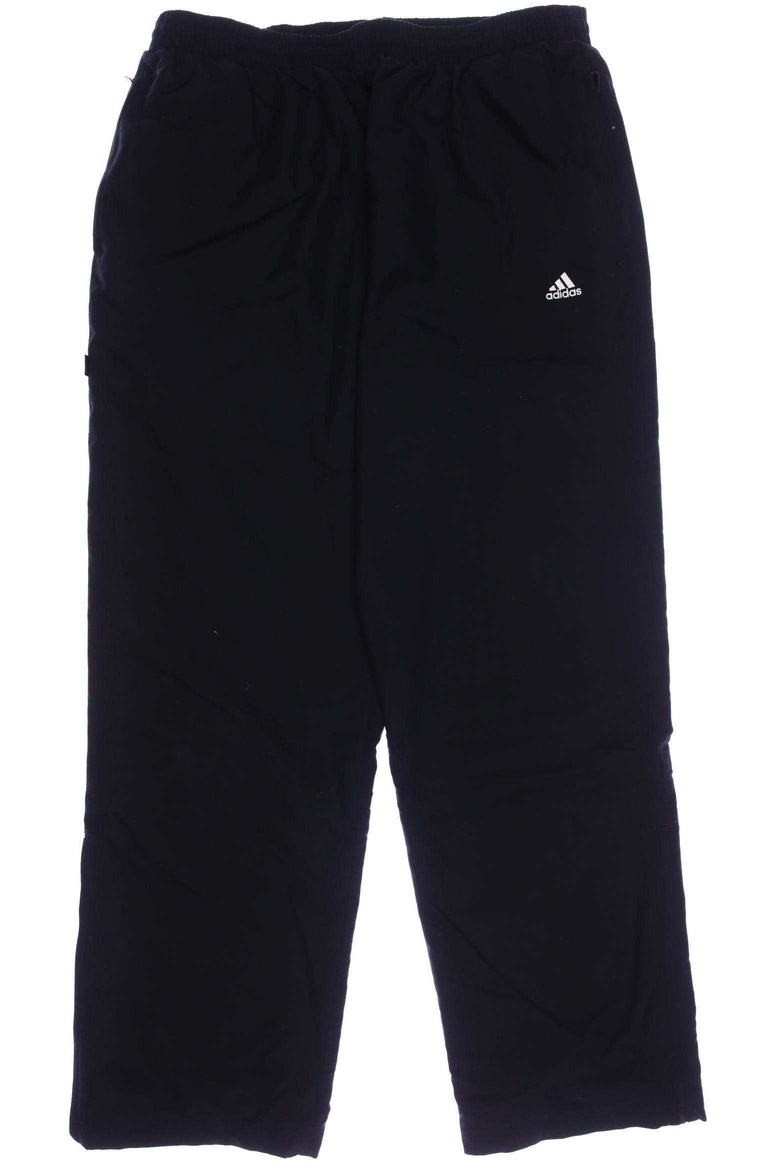 

adidas Herren Stoffhose, schwarz, Gr. 0