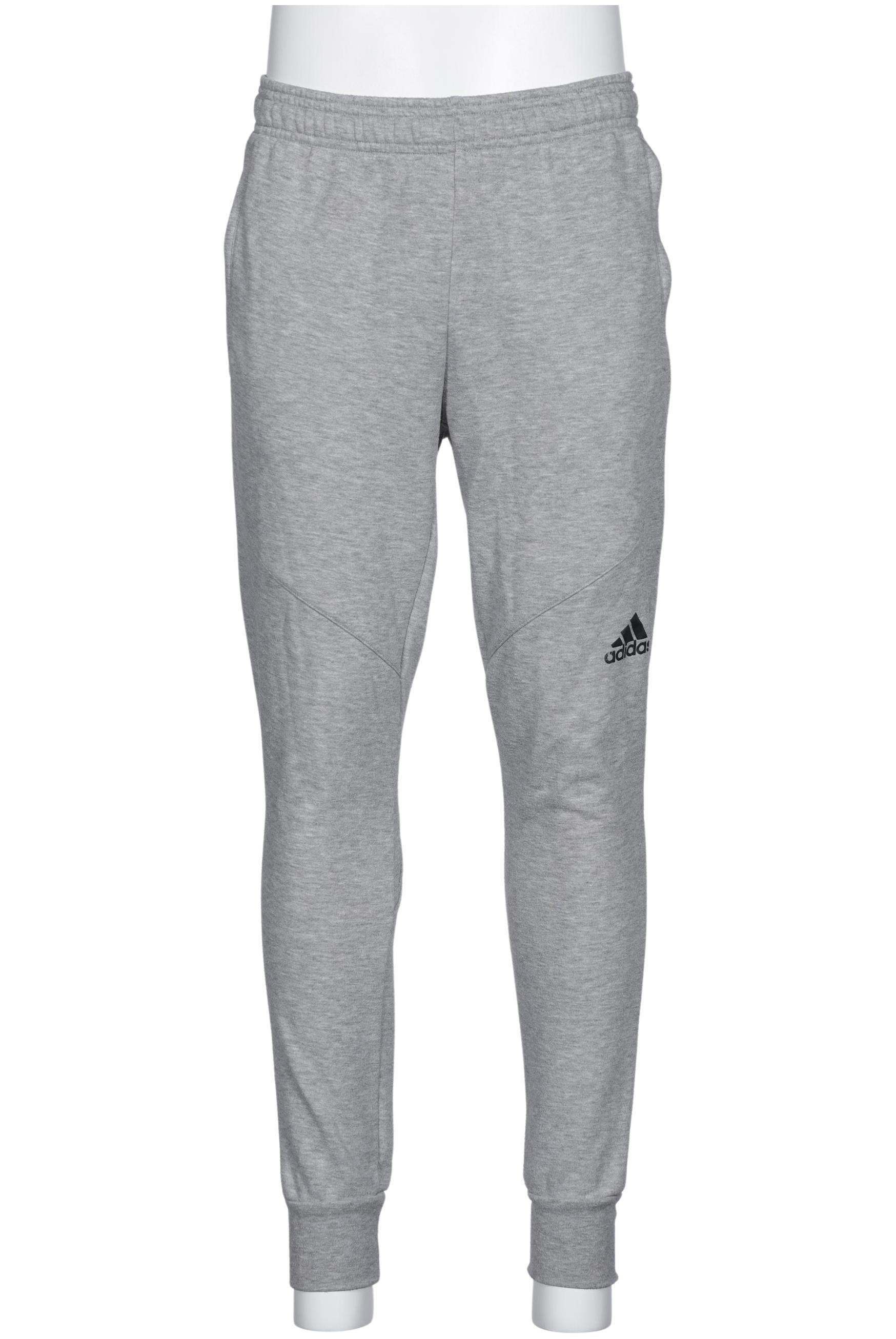 

adidas Herren Stoffhose, grau, Gr. 0