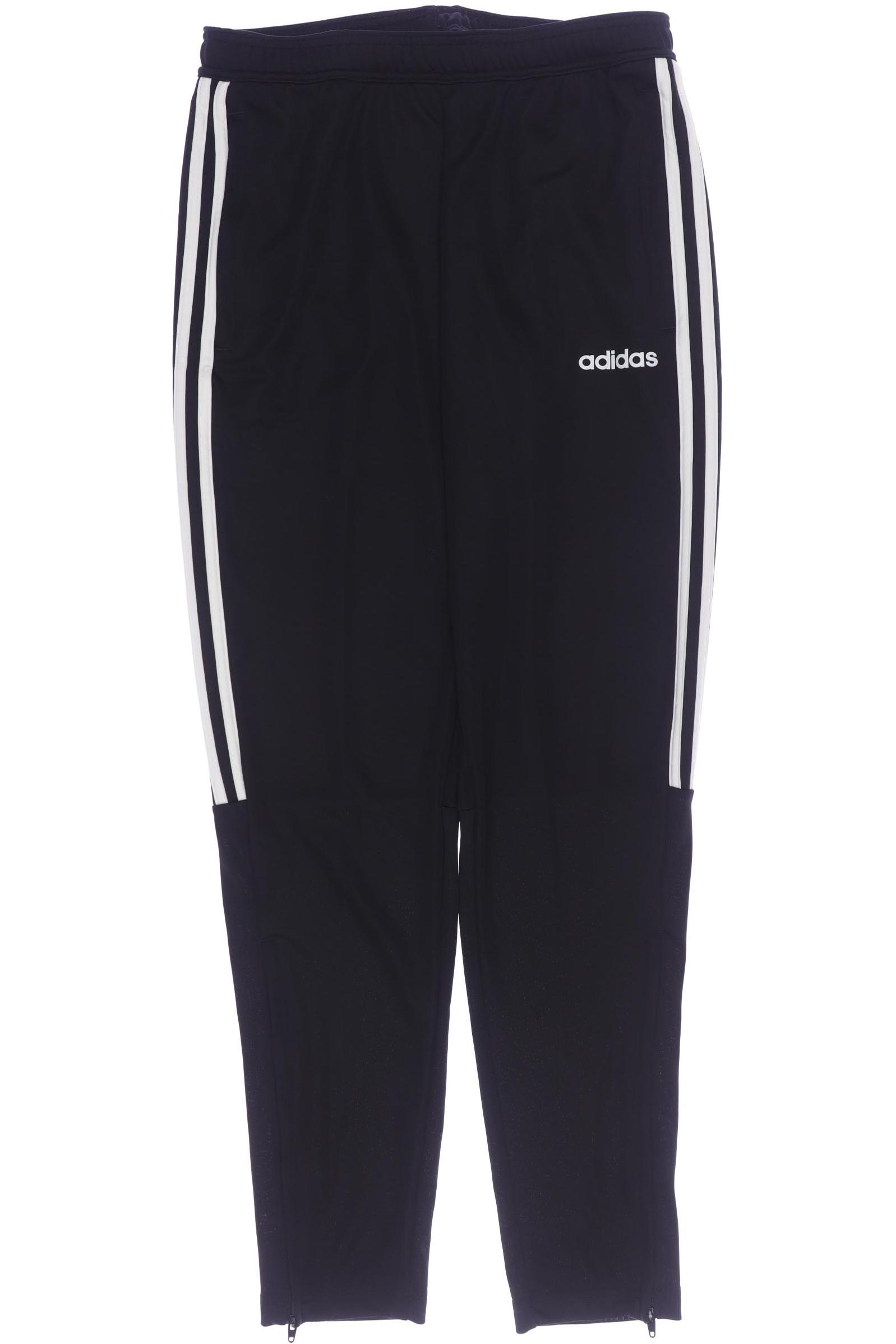 

adidas Herren Stoffhose, schwarz, Gr. 0
