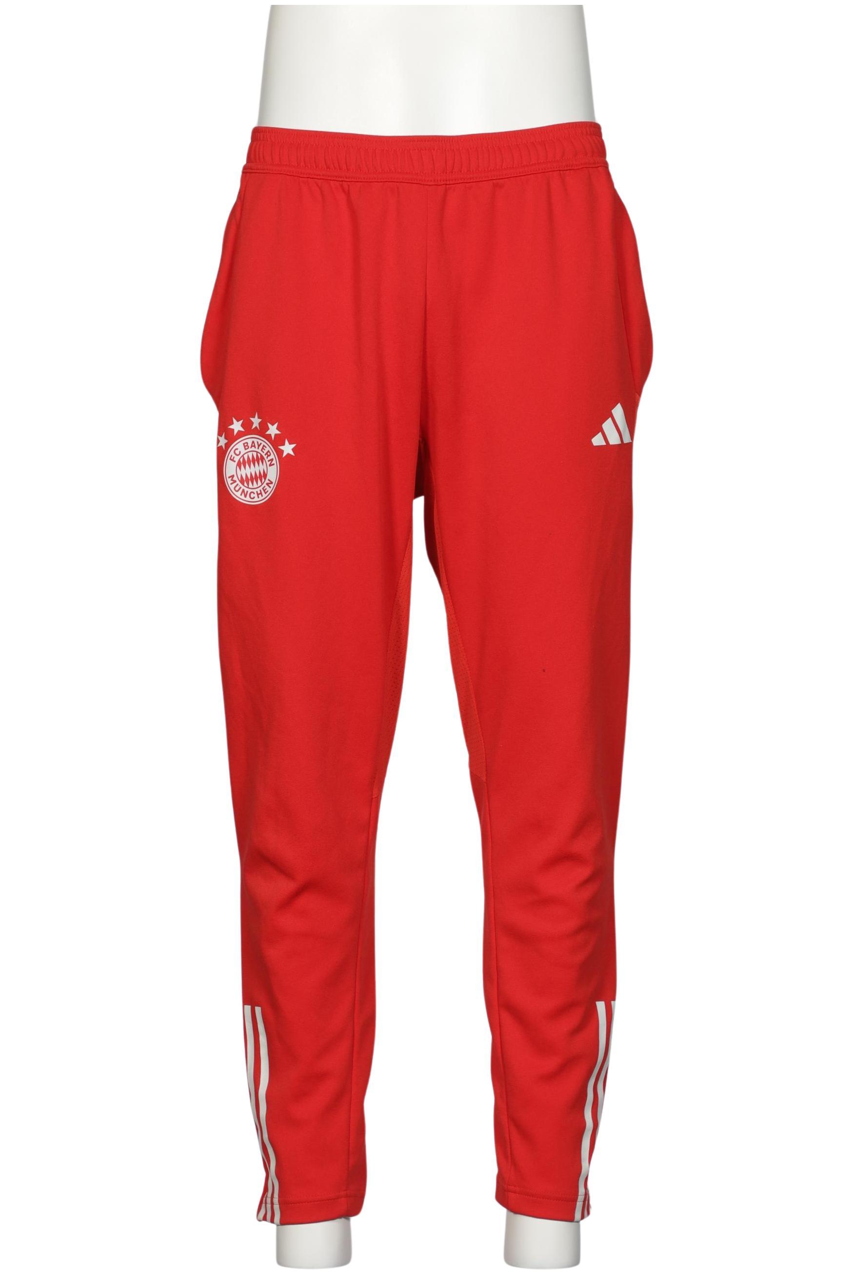 

adidas Herren Stoffhose, rot, Gr. 0
