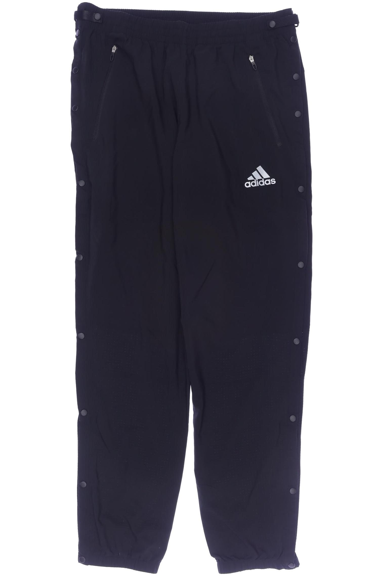 

adidas Herren Stoffhose, schwarz, Gr. 0