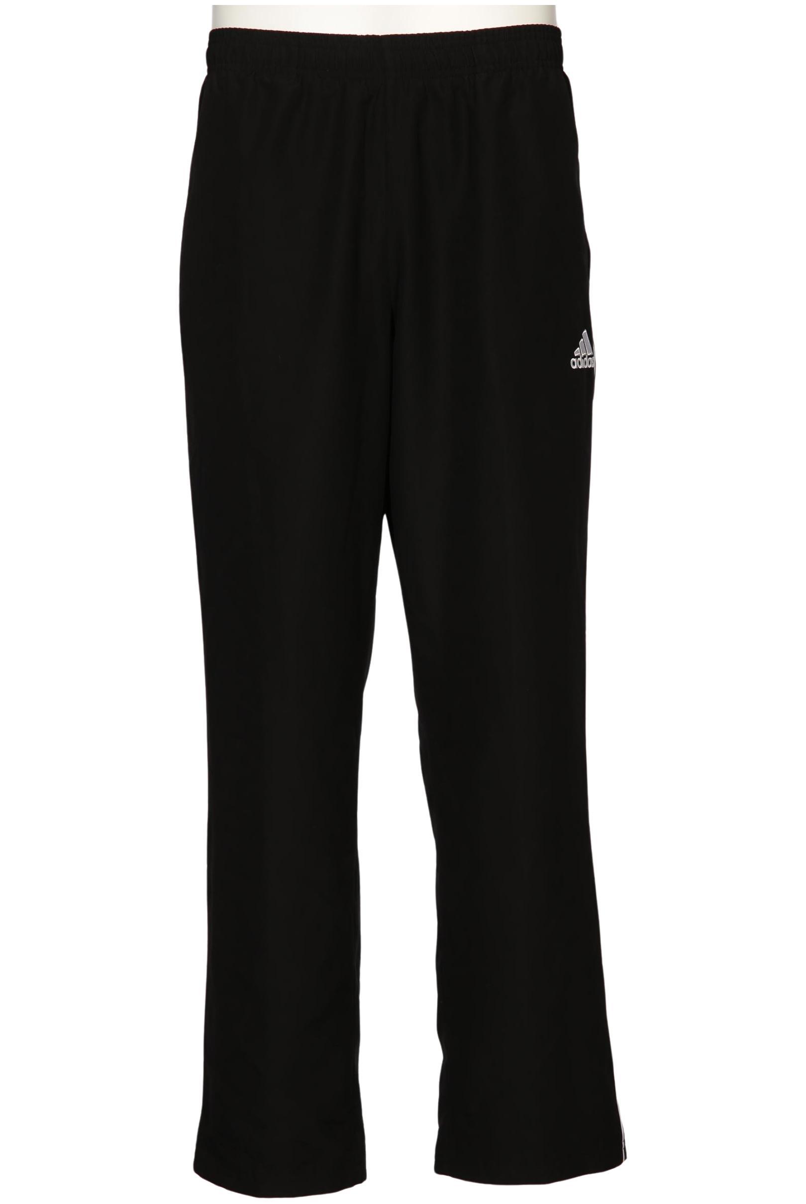 

adidas Herren Stoffhose, schwarz, Gr. 0