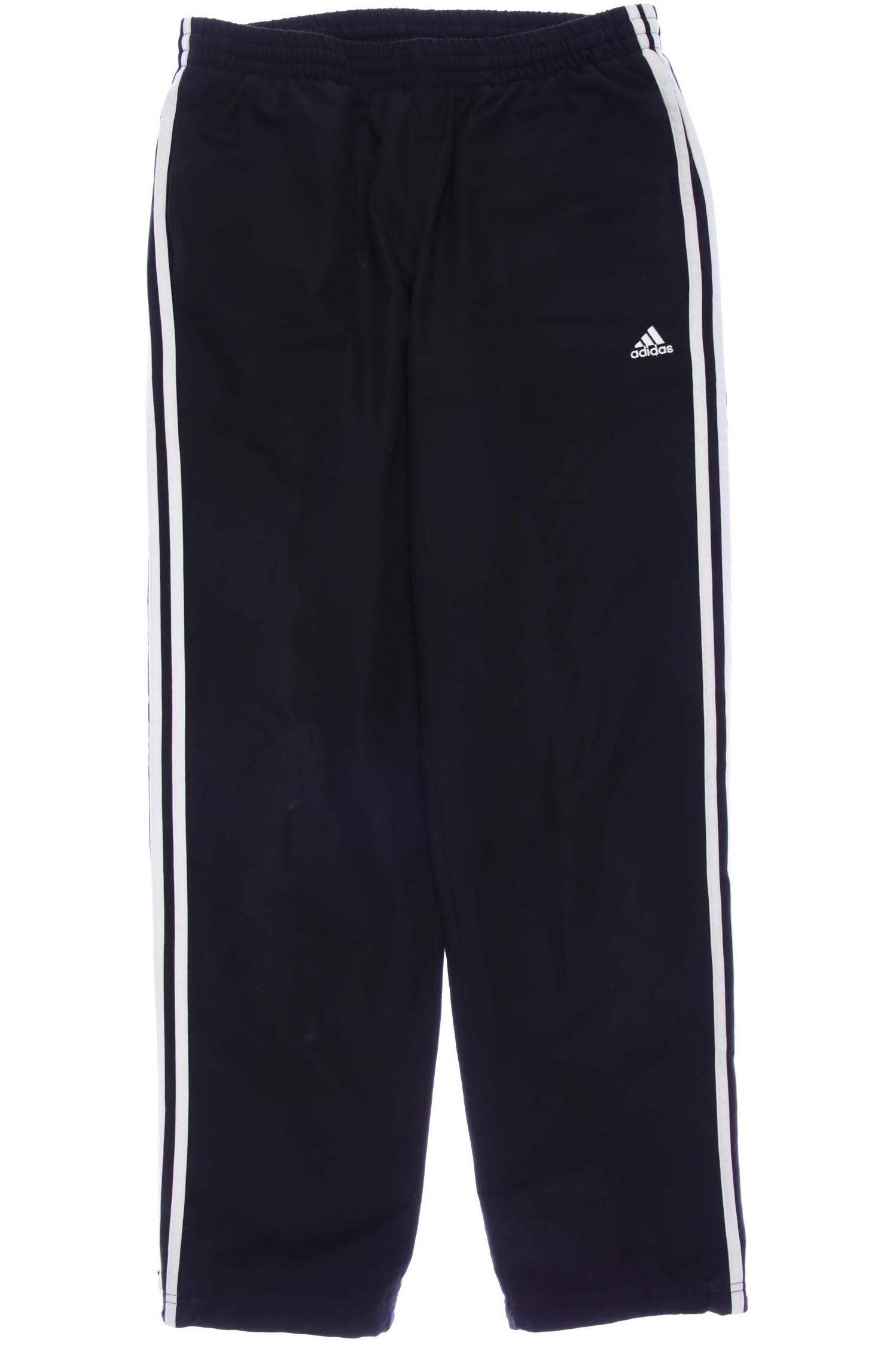

adidas Herren Stoffhose, schwarz, Gr. 0
