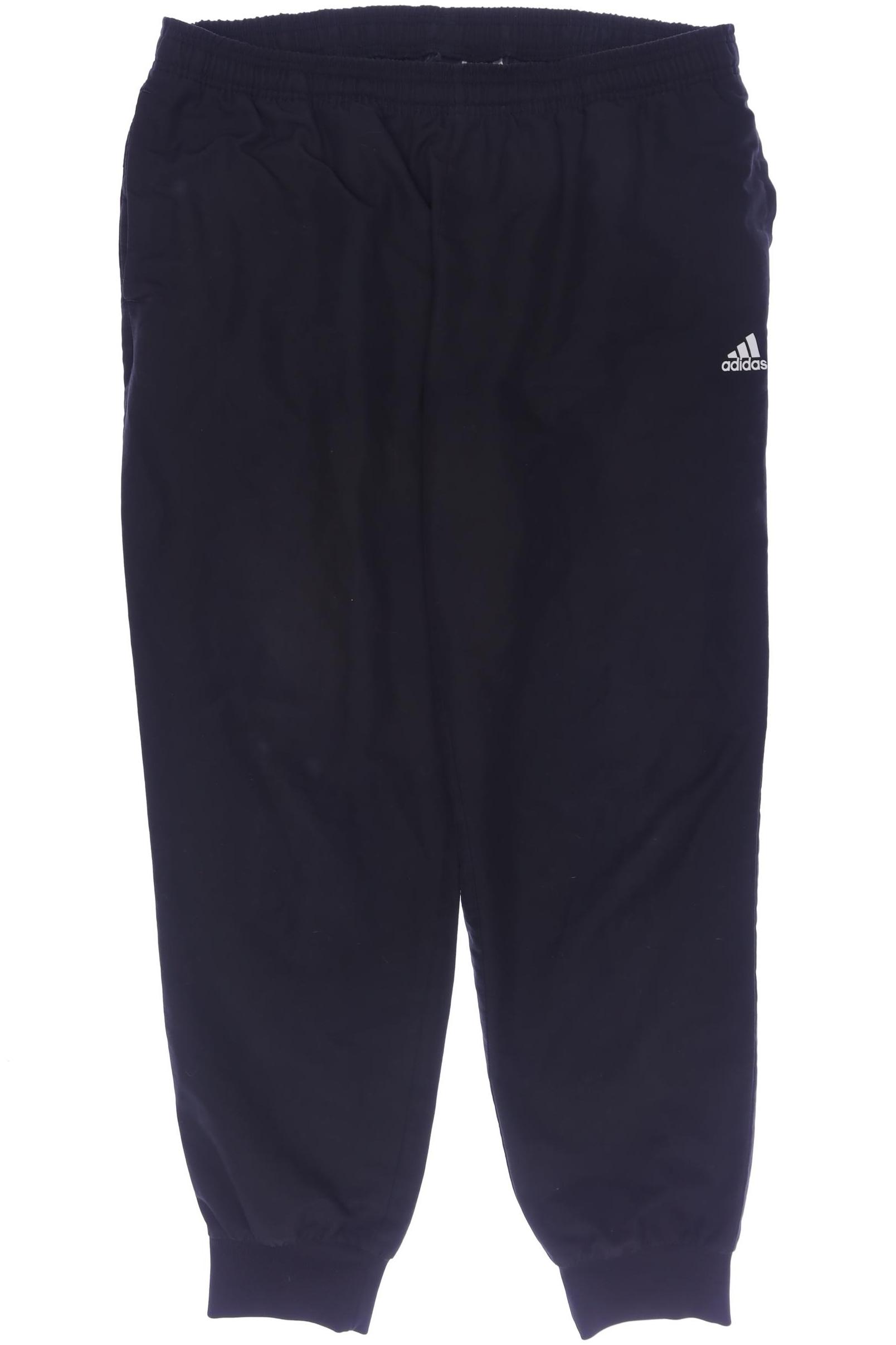 

adidas Herren Stoffhose, schwarz, Gr. 0