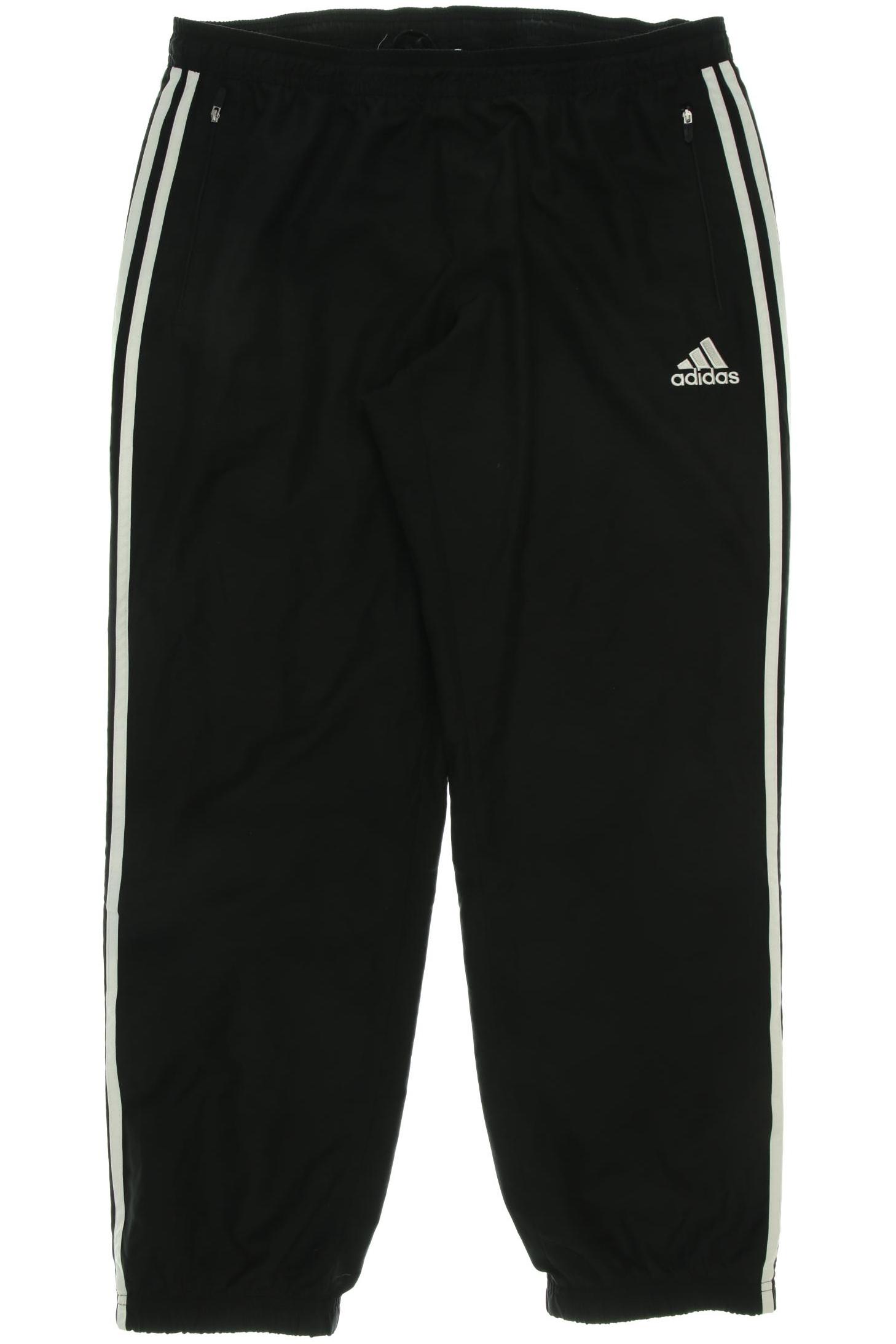 

adidas Herren Stoffhose, schwarz, Gr. 0