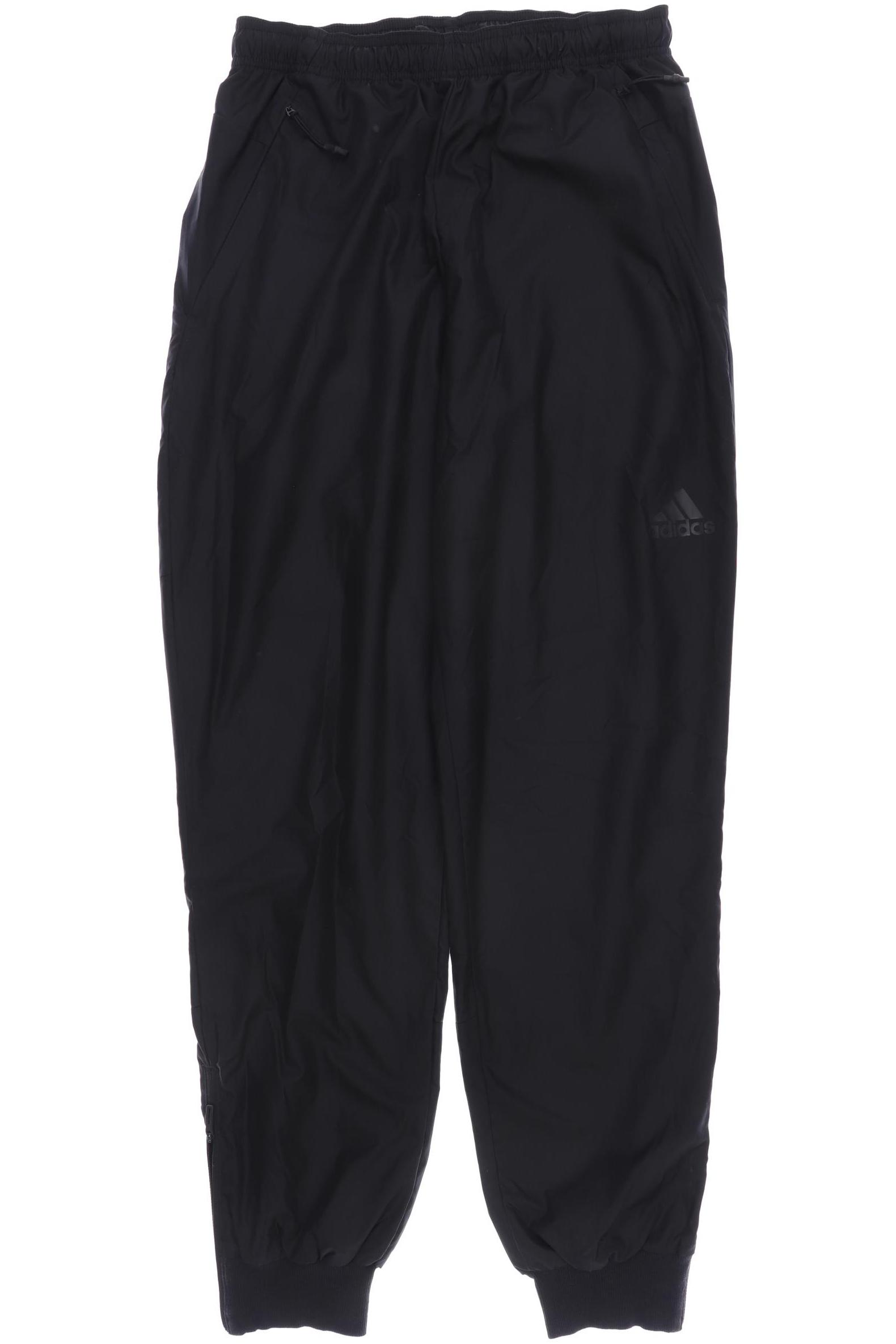 

adidas Herren Stoffhose, schwarz, Gr. 0