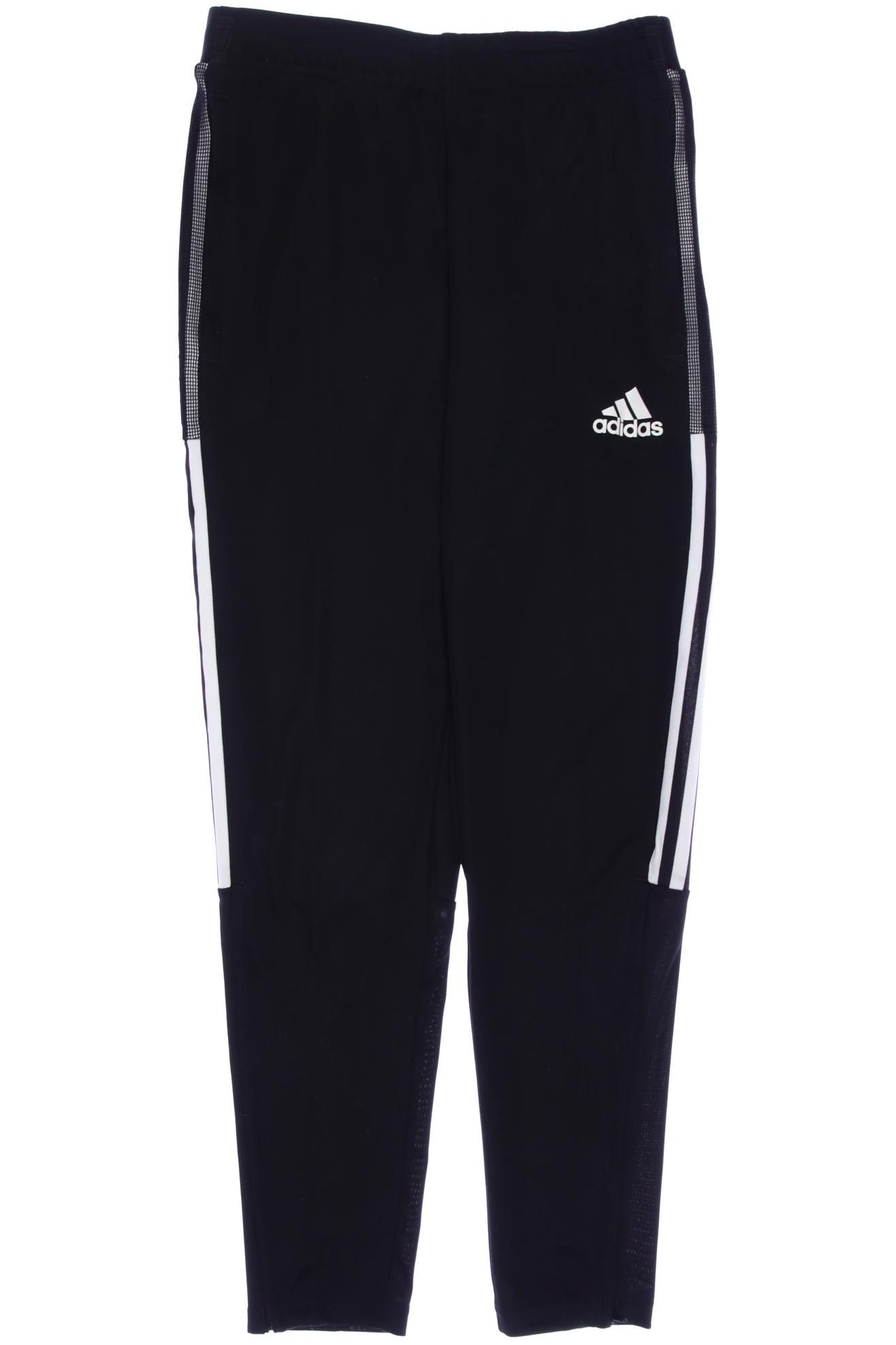 

adidas Herren Stoffhose, schwarz, Gr. 0