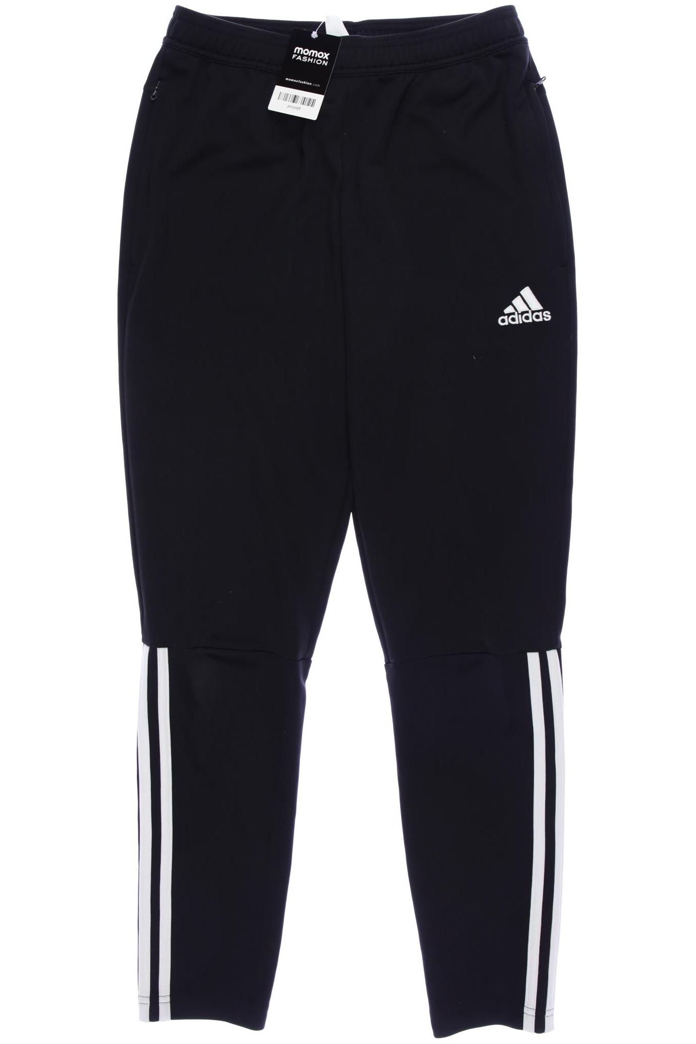 

adidas Herren Stoffhose, schwarz, Gr. 0