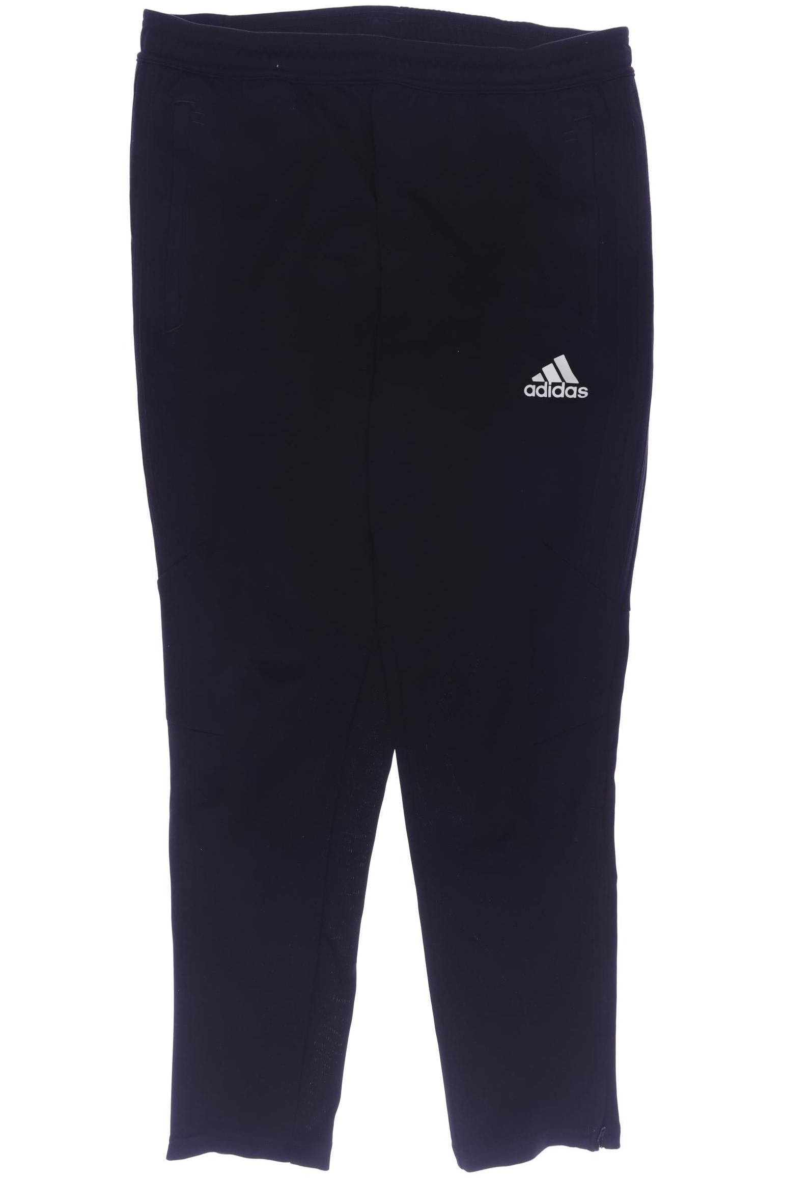 

adidas Herren Stoffhose, schwarz, Gr. 0