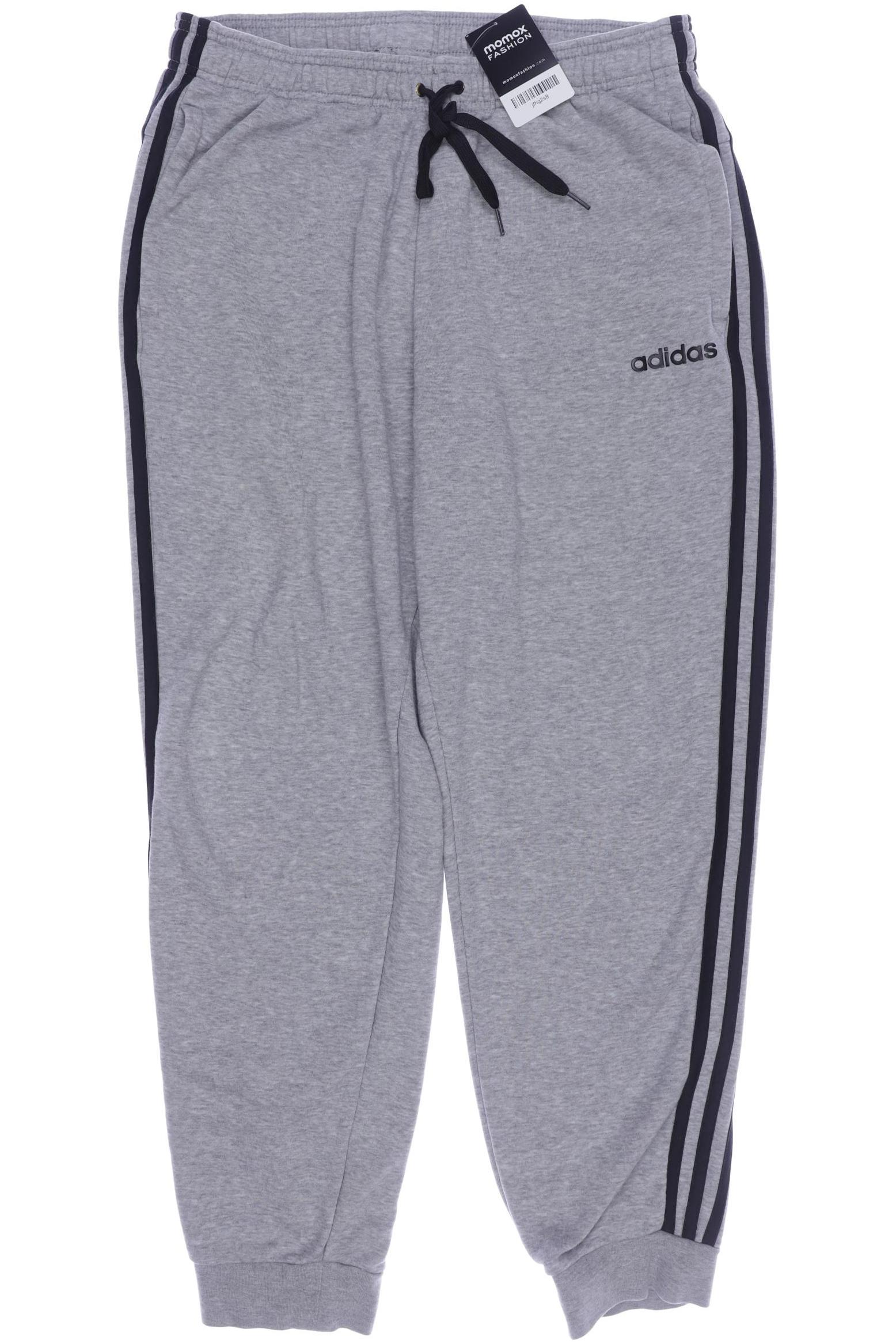 

adidas Herren Stoffhose, grau, Gr. 48