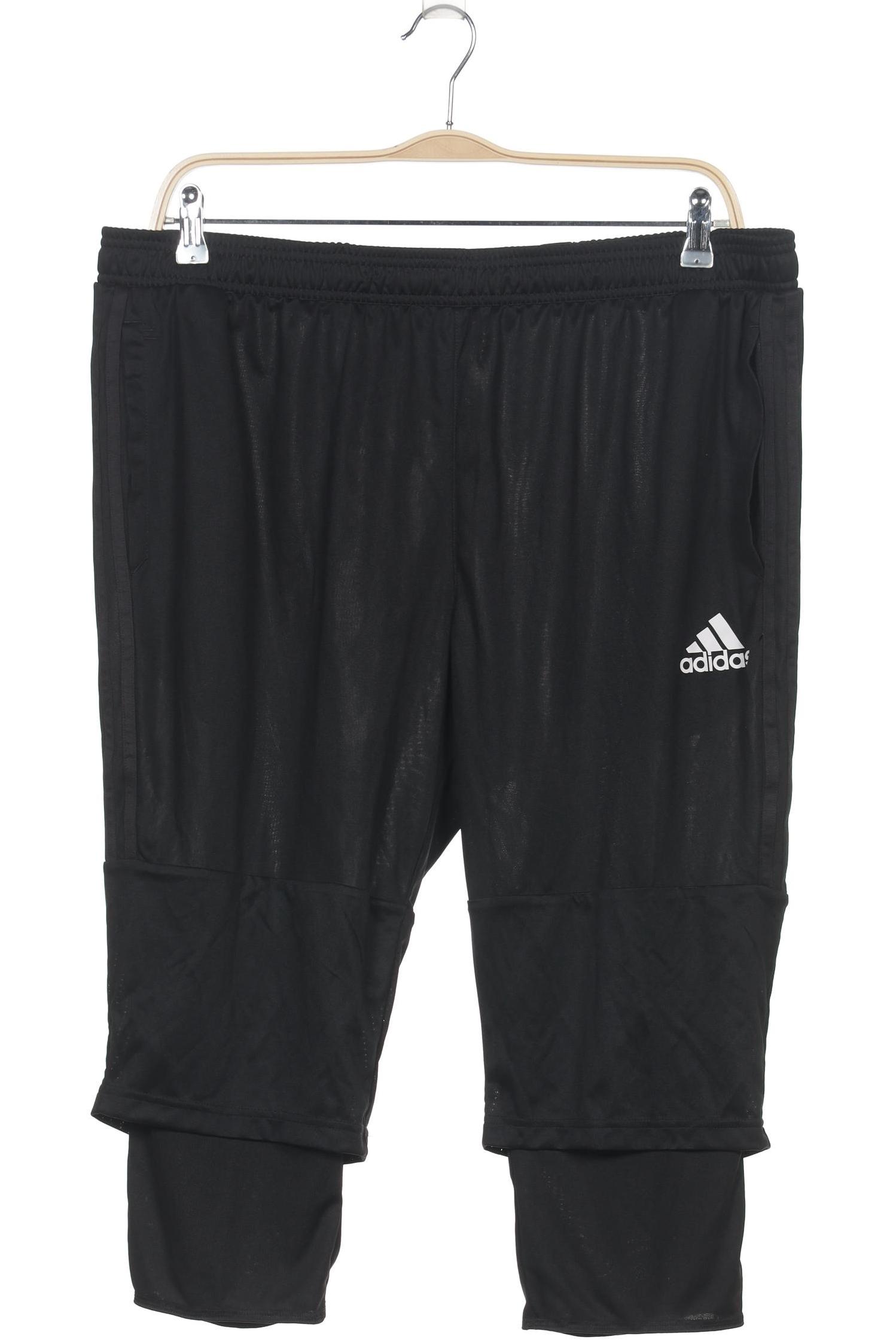 

adidas Herren Stoffhose, schwarz, Gr. 0