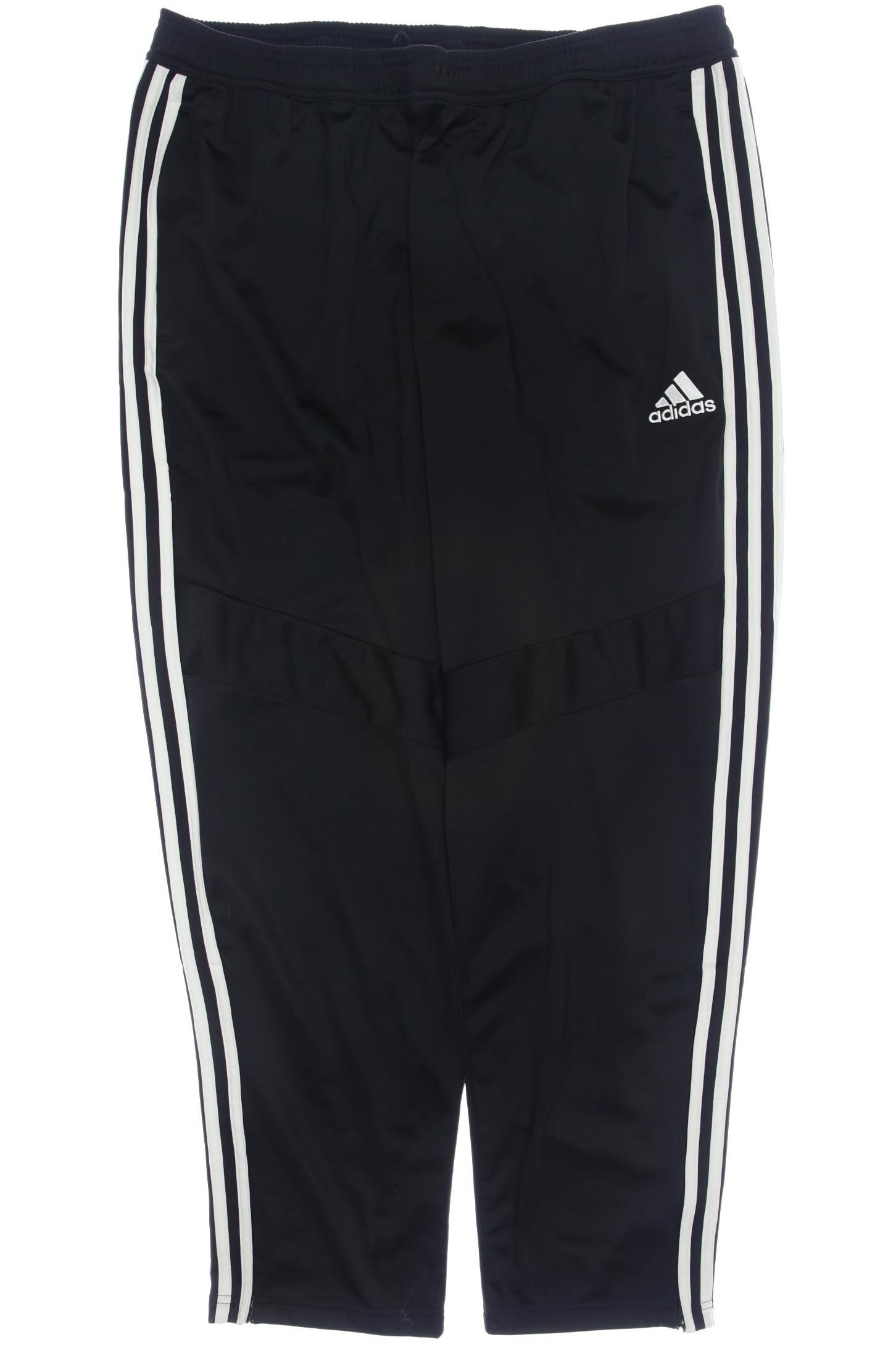 

adidas Herren Stoffhose, schwarz, Gr. 0