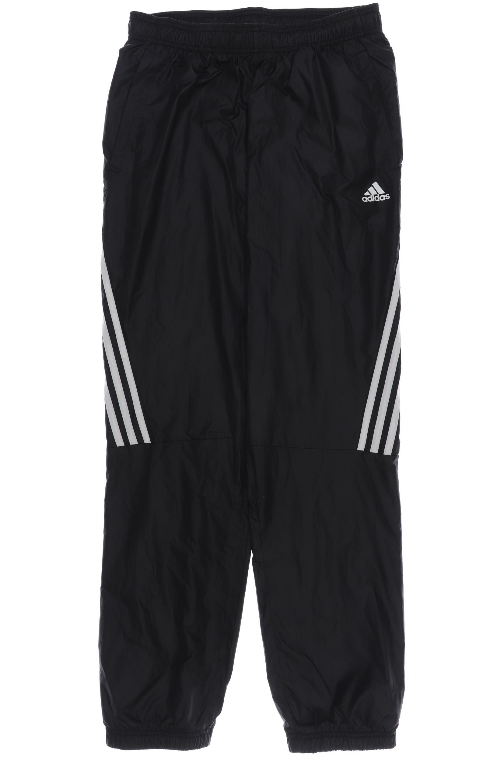 

adidas Herren Stoffhose, schwarz, Gr. 0