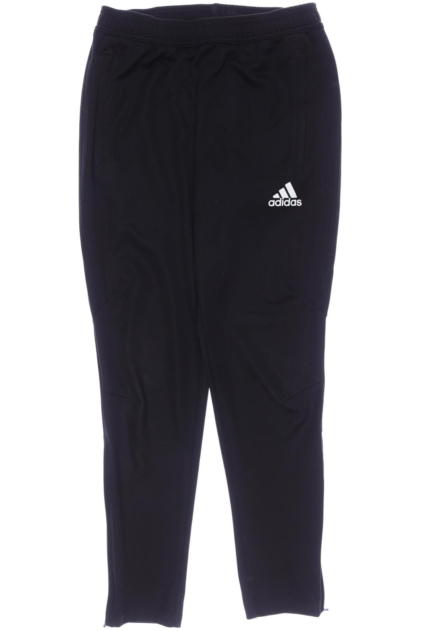 

adidas Herren Stoffhose, schwarz, Gr. 0