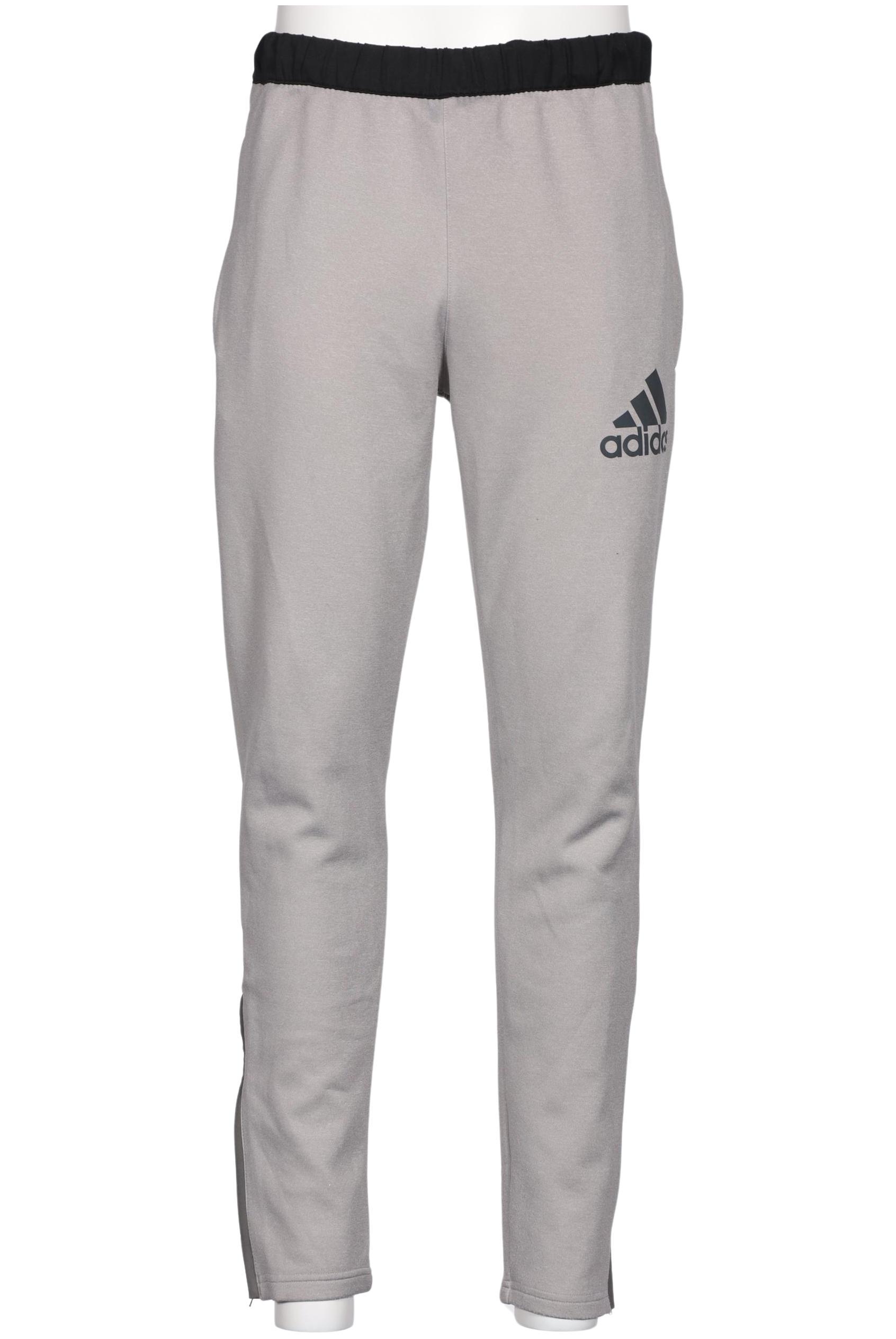 

adidas Herren Stoffhose, grau, Gr. 0