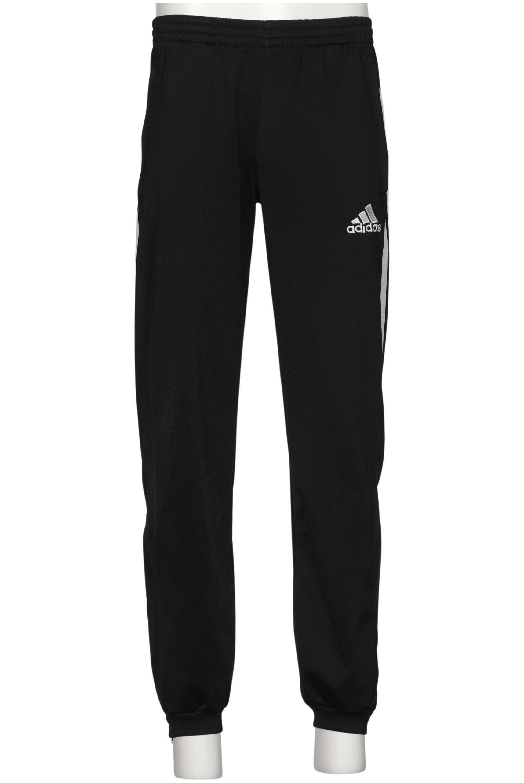 

adidas Herren Stoffhose, schwarz, Gr. 0