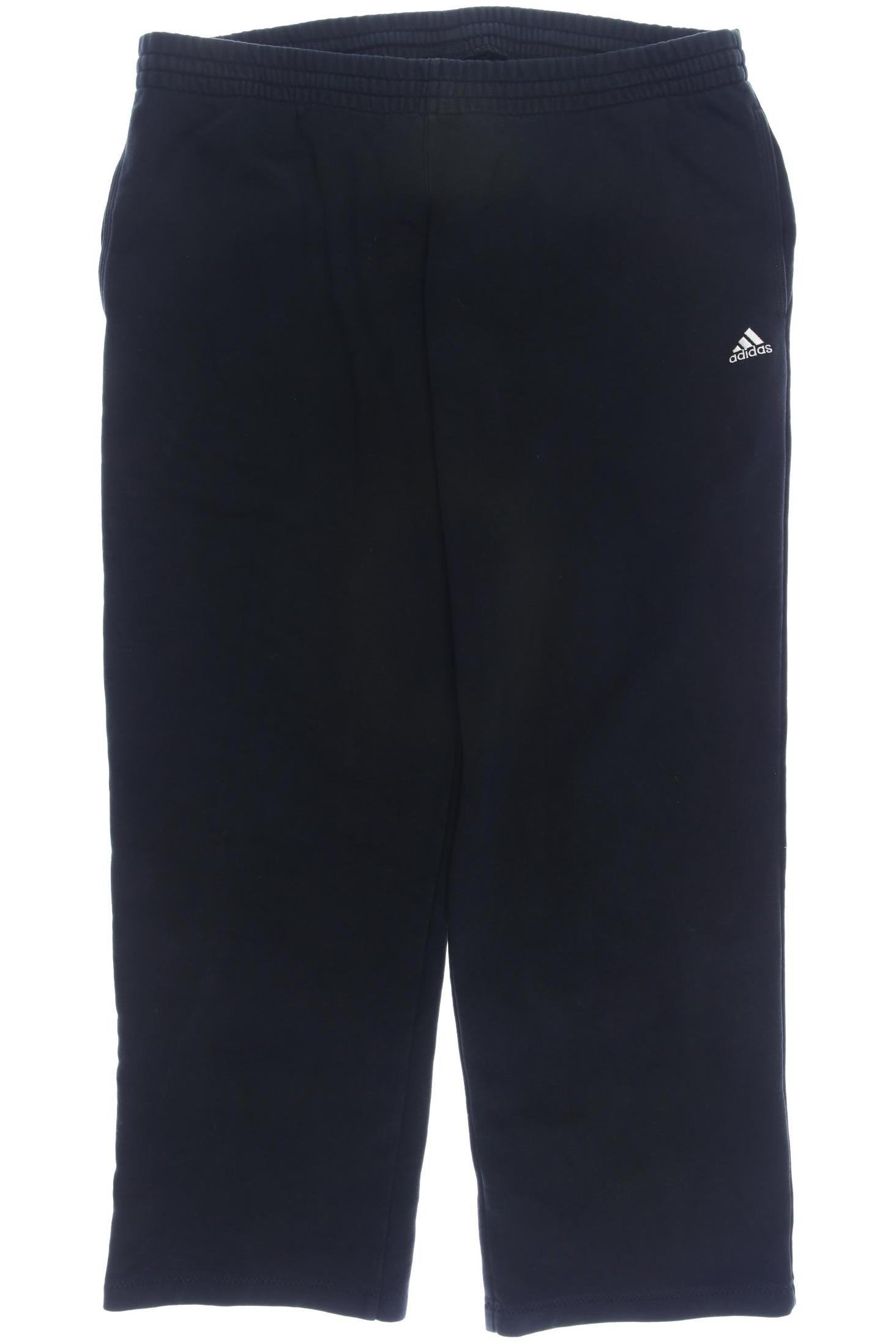 

adidas Herren Stoffhose, schwarz, Gr. 0